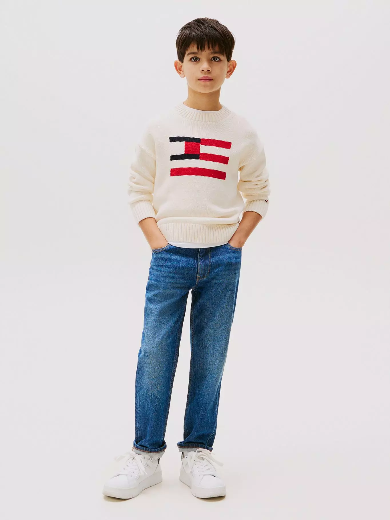 Jeans Amplios Azul Tommy Hilfiger-0