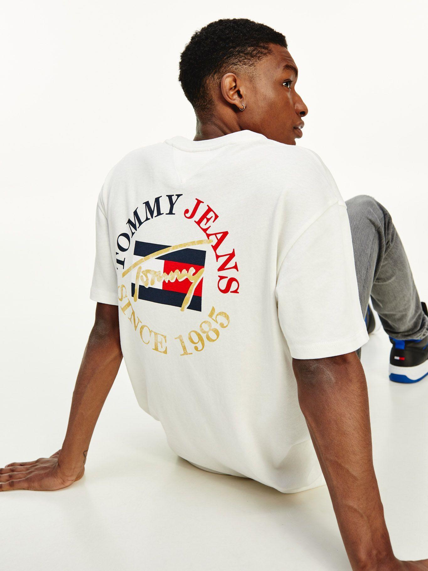 Polera Tjm Vintage Circular Crema Tommy Hilfiger-1