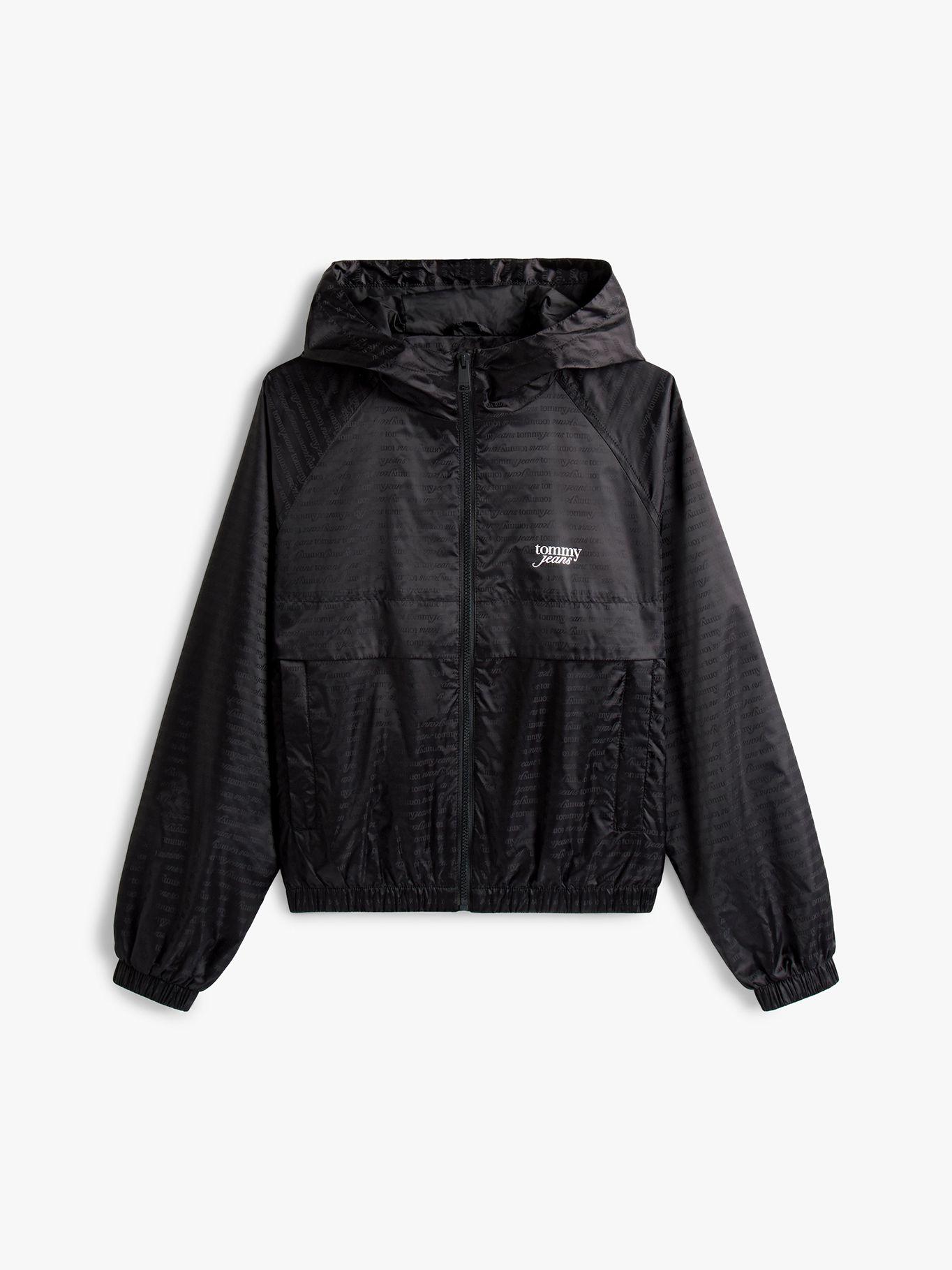 Cortavientos Jacq Repelente Al Agua Negro Tommy Jeans-4