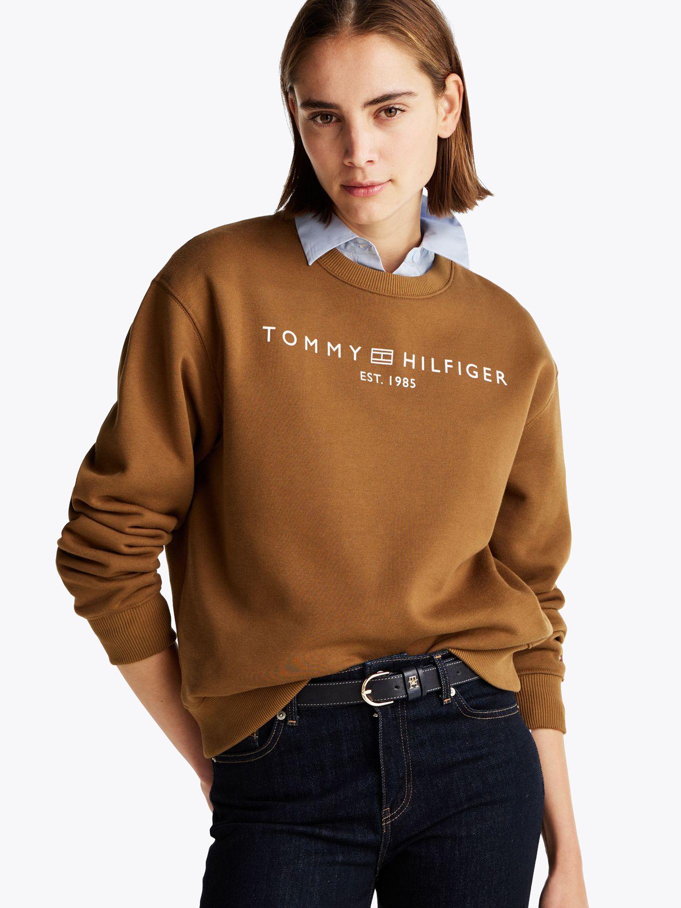 Polerón Modern Con Logo Café Tommy Hilfiger-0