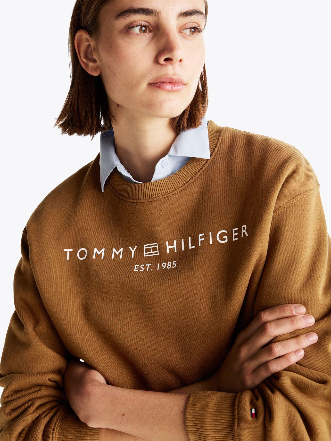 Polerón Modern Con Logo Café Tommy Hilfiger-3