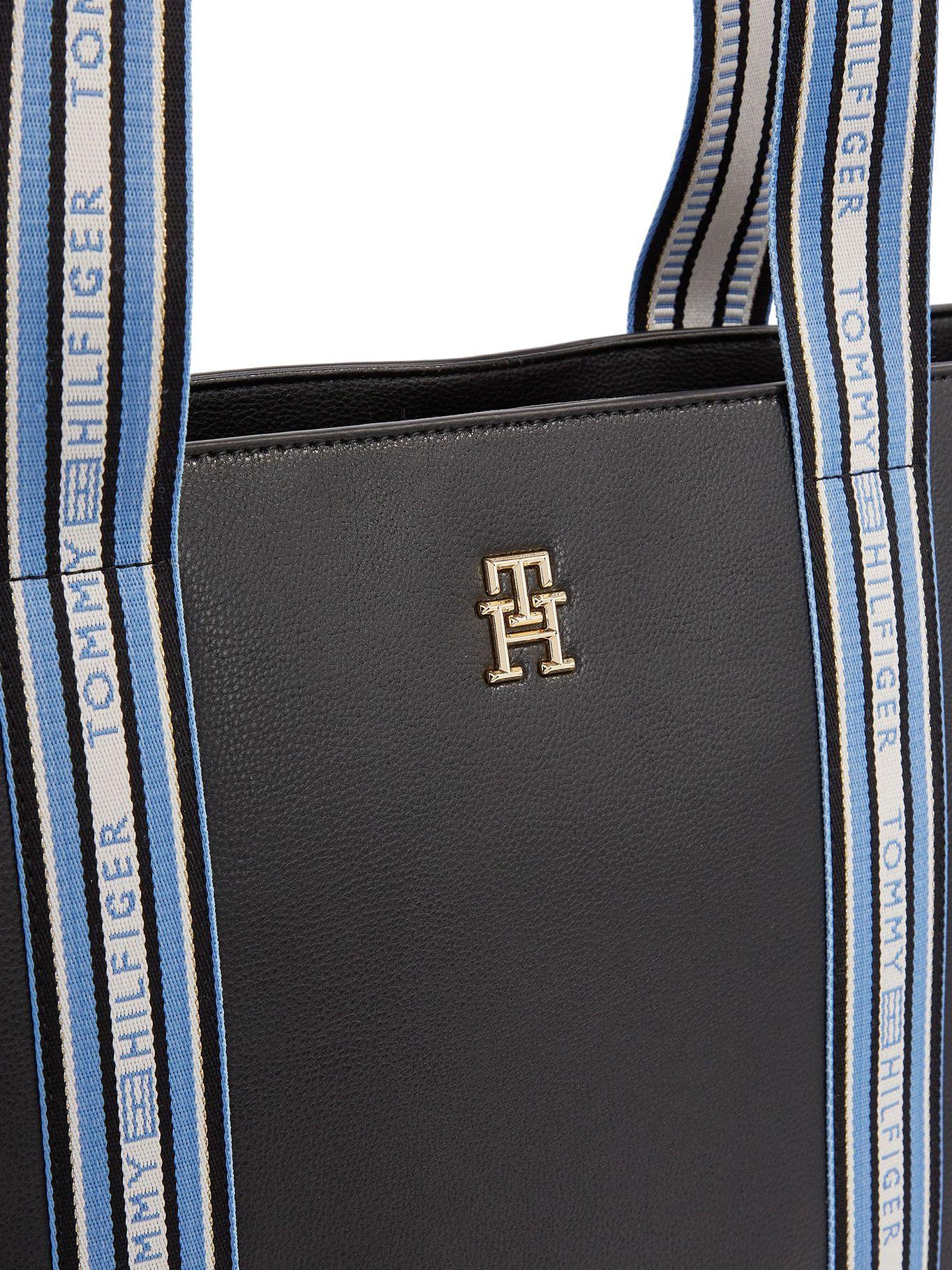 Bolso Shopper Life Con Logo Negro Tommy Hilfiger-2
