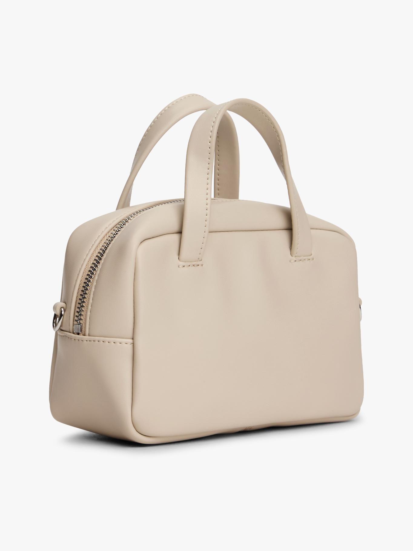 Cartera Cruzada Con Logo Tommy Jeans Beige-2