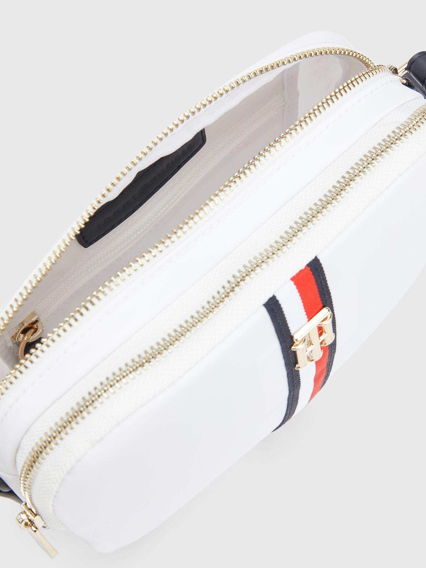 Cartera Bandolera Stripe  Blanco Tommy Hilfiger-3