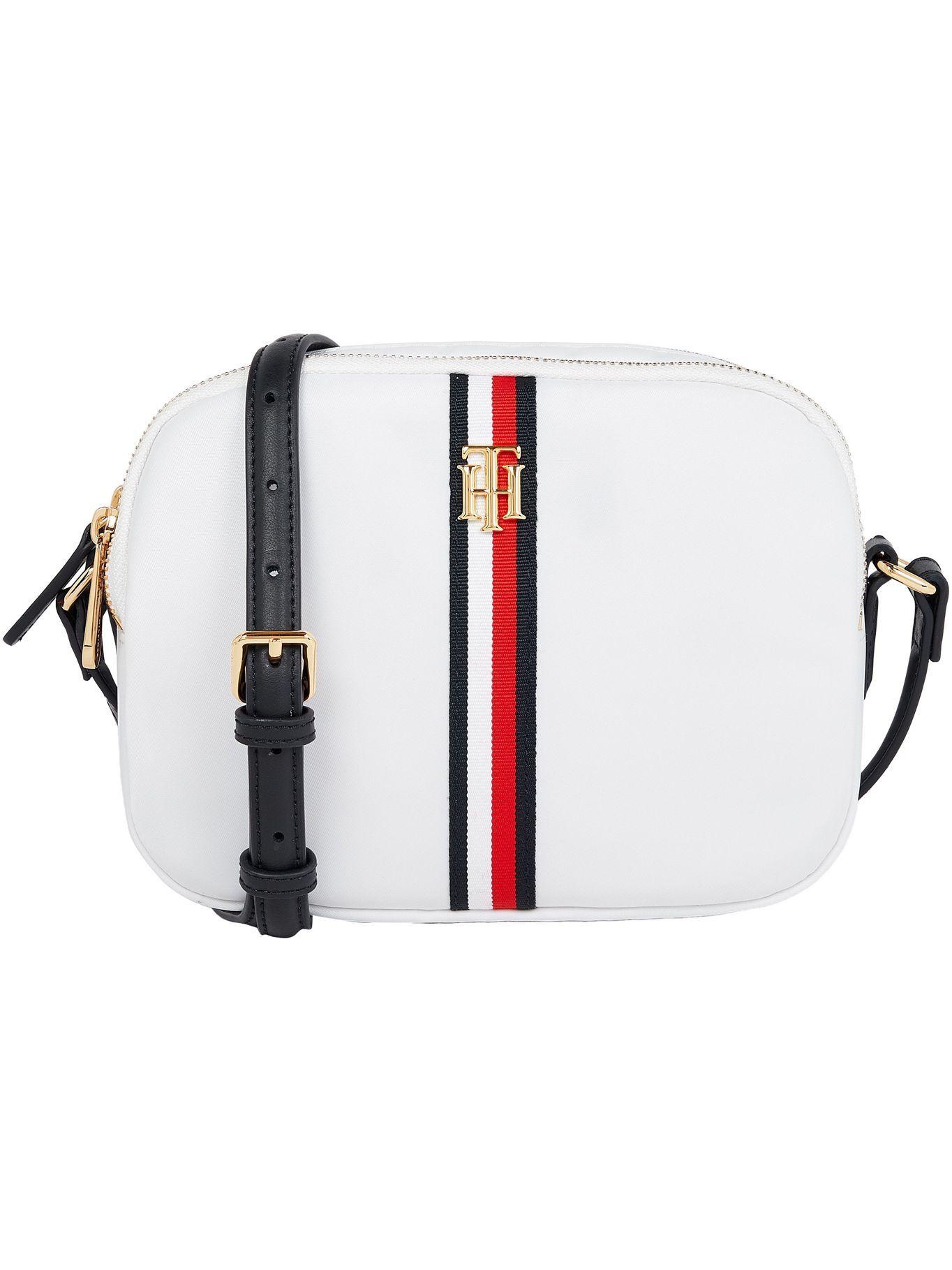Cartera Bandolera Stripe  Blanco Tommy Hilfiger-0