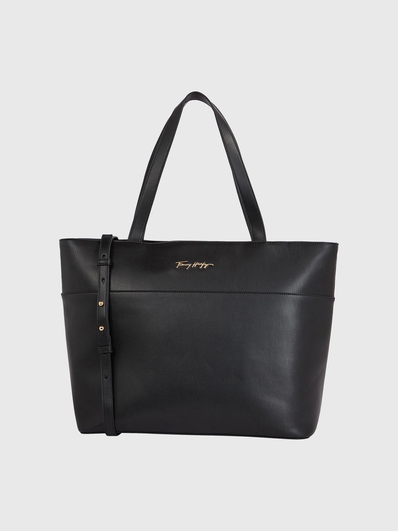 Tote Modern Chic Negro Tommy Hilfiger-0