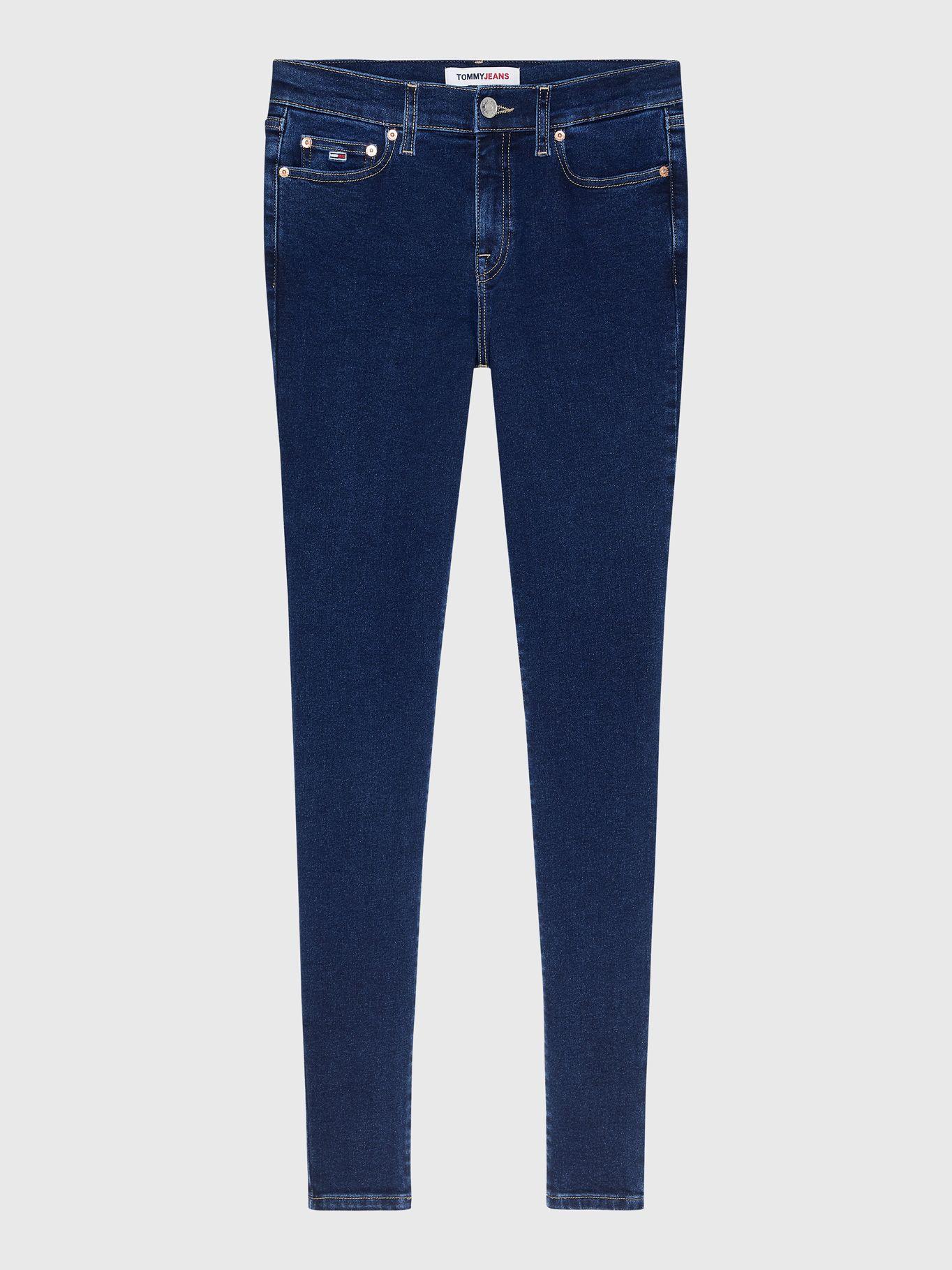 Jeans Nora Skinny Mid Rise Azul Tommy Hilfiger-4