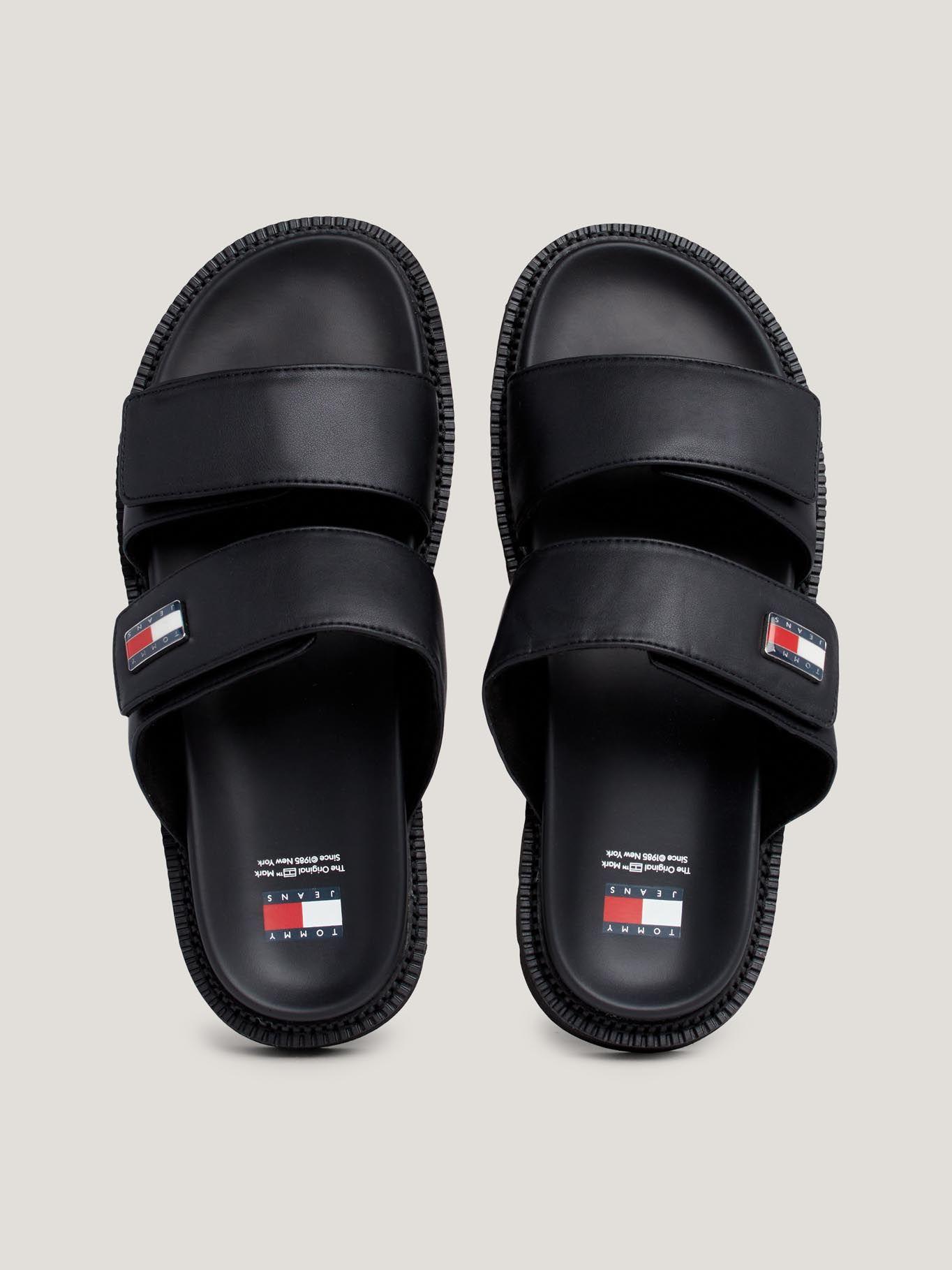 Sandalia Con Suela Dentada Negro Tommy Hilfiger-2