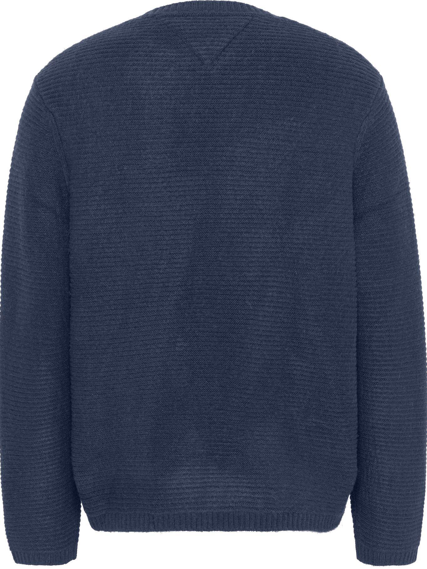 Sweater Solid Relaxed Con Parche Azul Tommy Hilfiger-1