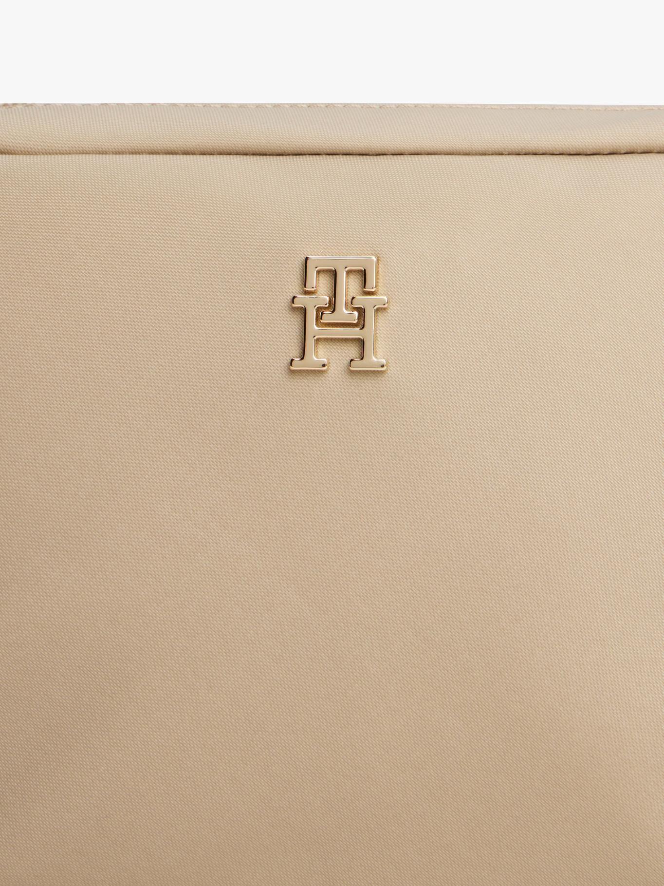 Cartera Bandolera Popette Beige Tommy Hilfiger-4
