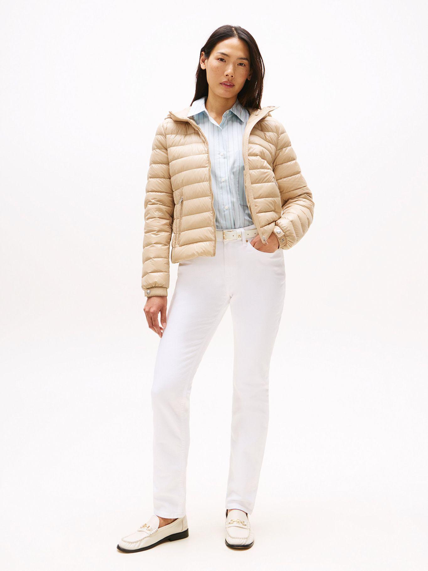 Parka Hoodie Acolchada Regular Fit Beige Tommy Hilfiger-1