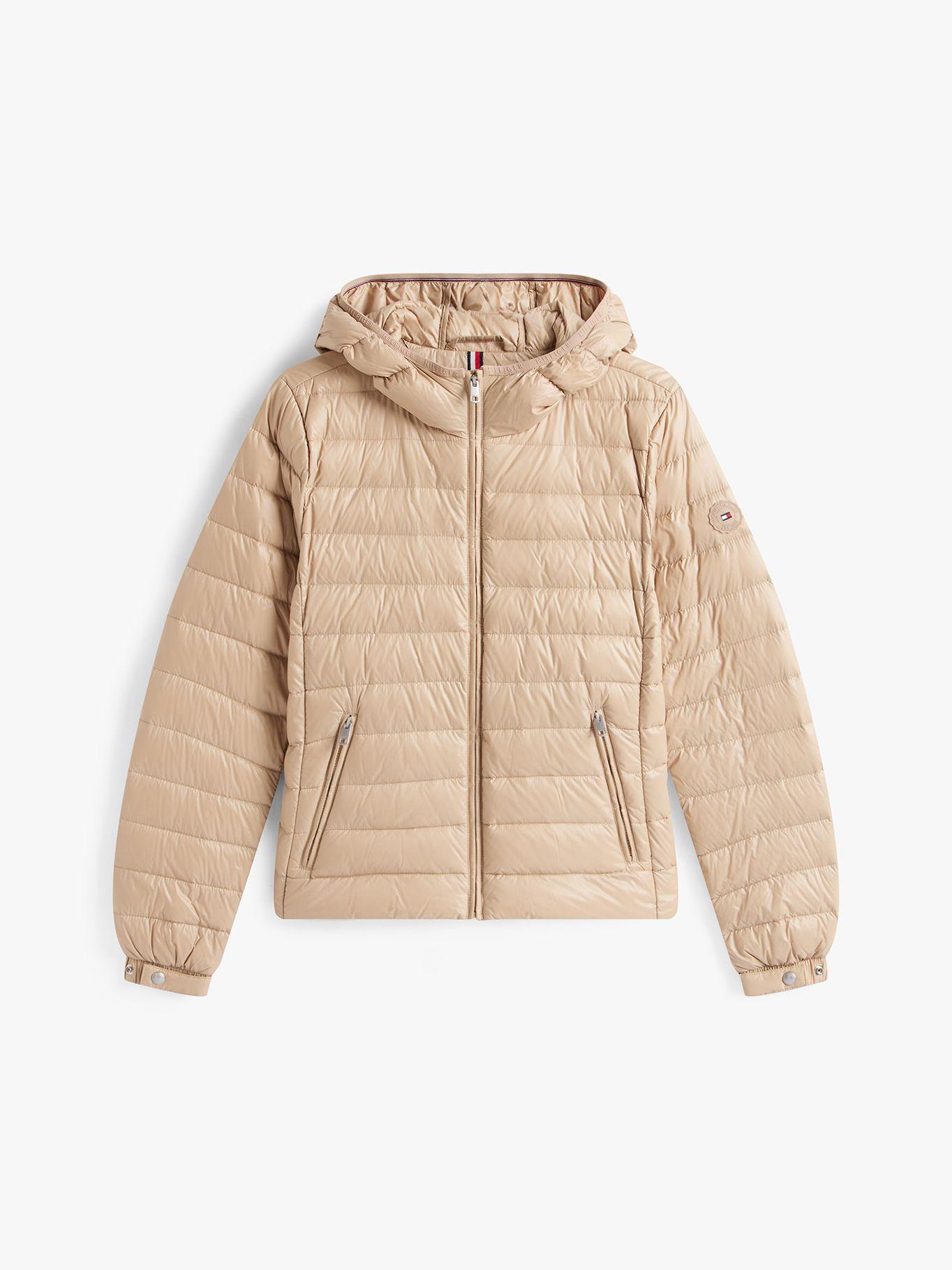 Parka Hoodie Acolchada Regular Fit Beige Tommy Hilfiger-4