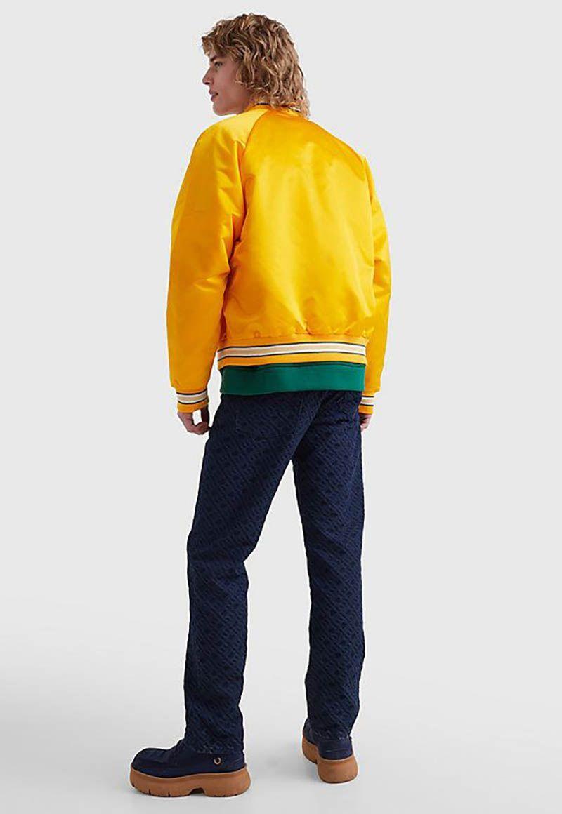 Chaqueta Varsity Monogram Amarillo Tommy Hilfiger-2