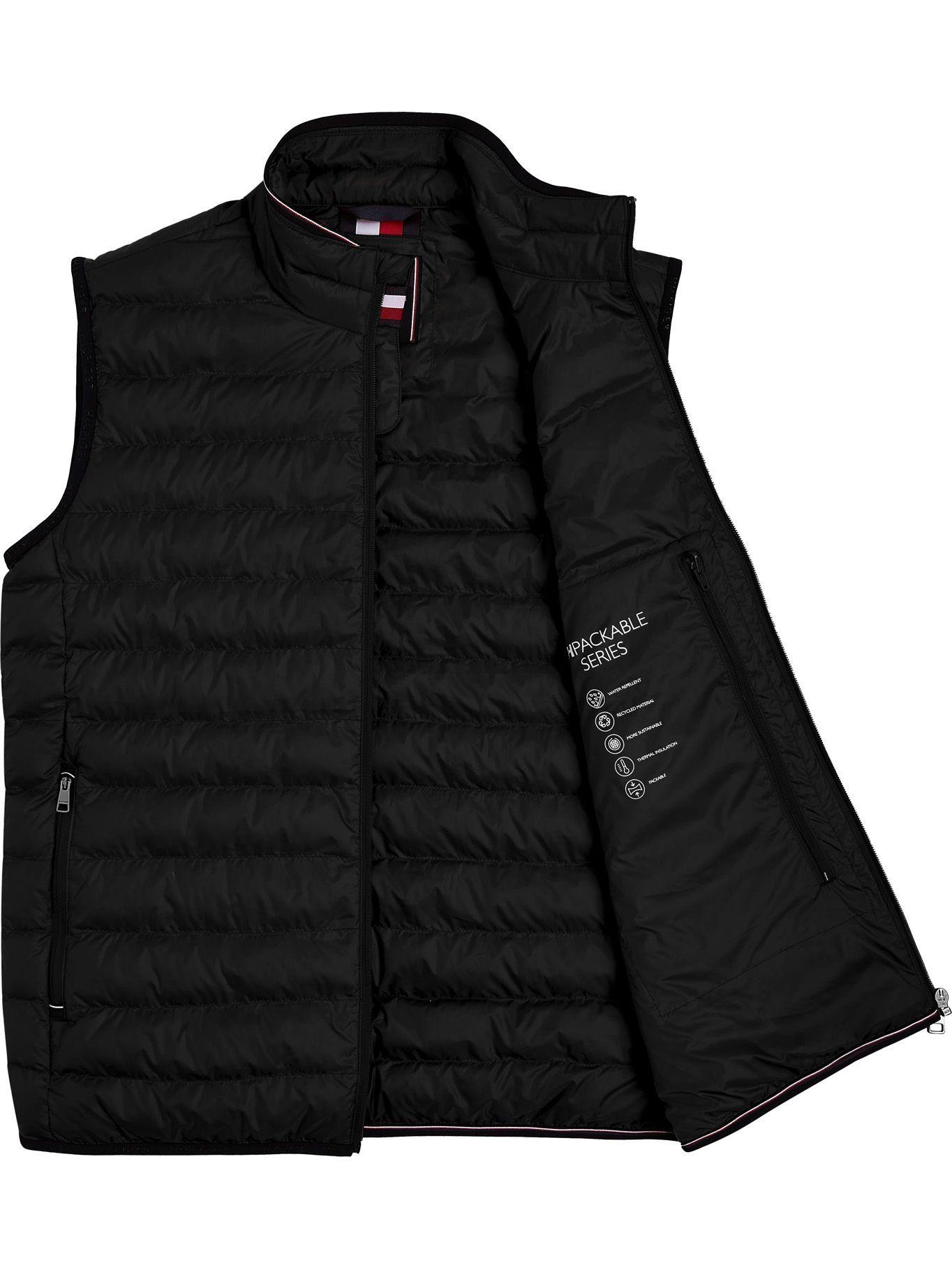 Chaqueta Packable Vest Negro Tommy Hilfiger JN2-2