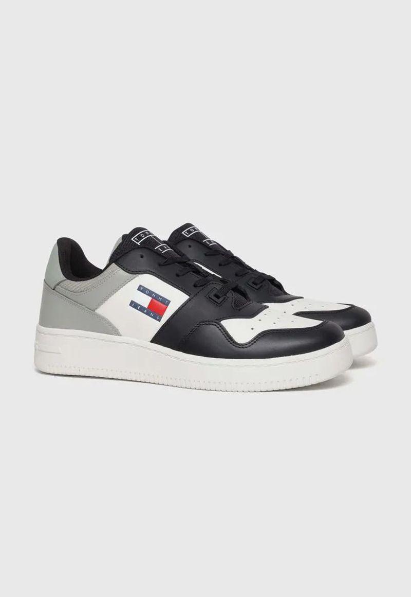 Zapatilla Essential Retro Gris Tommy Hilfiger-0