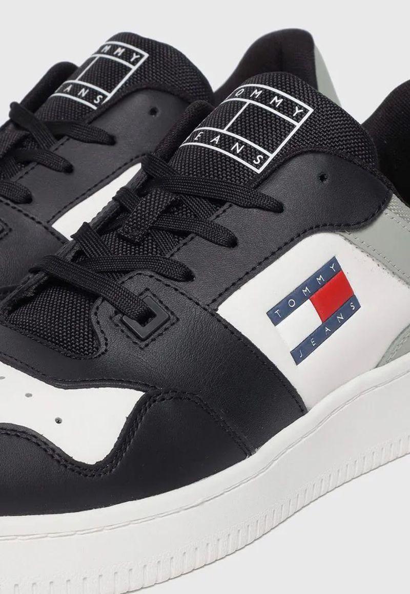 Zapatilla Essential Retro Gris Tommy Hilfiger-3