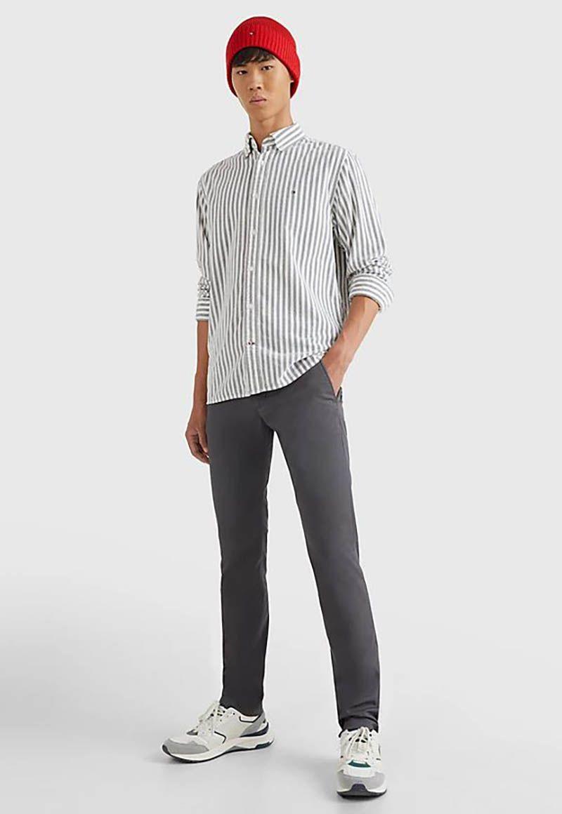 Pantalón Chino Bleecker 1985 Gris Tommy Hilfiger-0