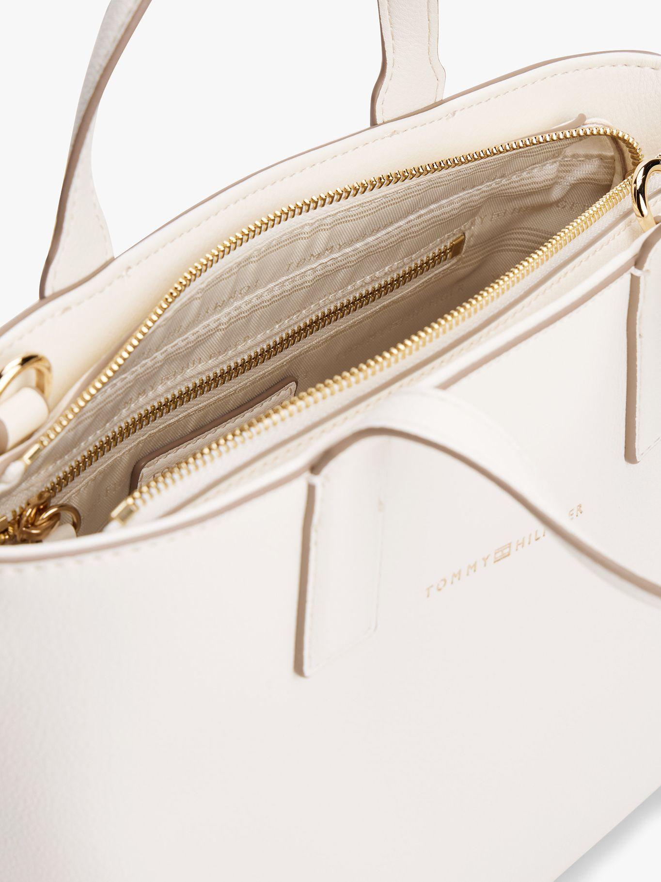 Tote Con Bandolera Textil Blanco Tommy Hilfiger-3