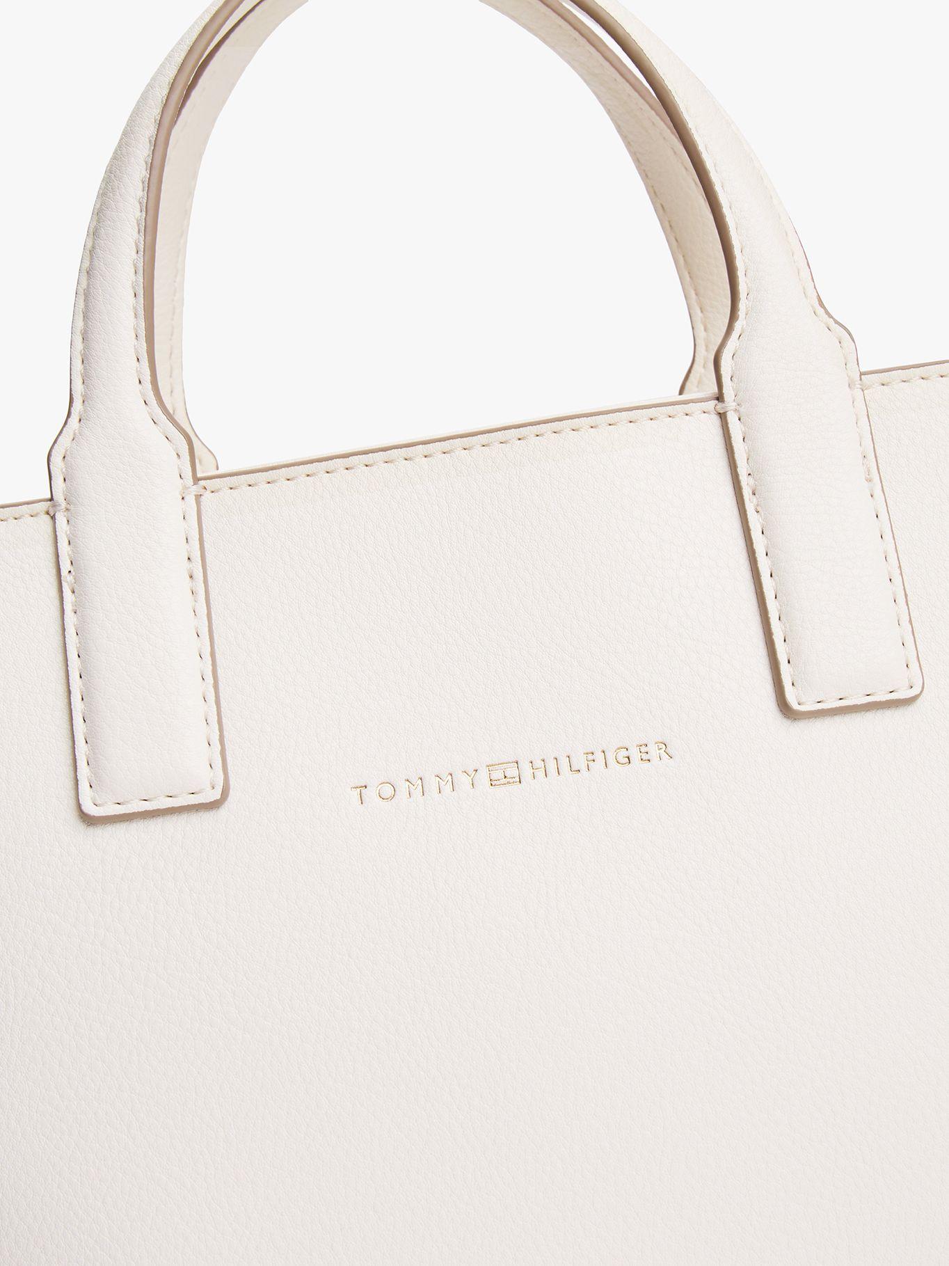 Tote Con Bandolera Textil Blanco Tommy Hilfiger-4