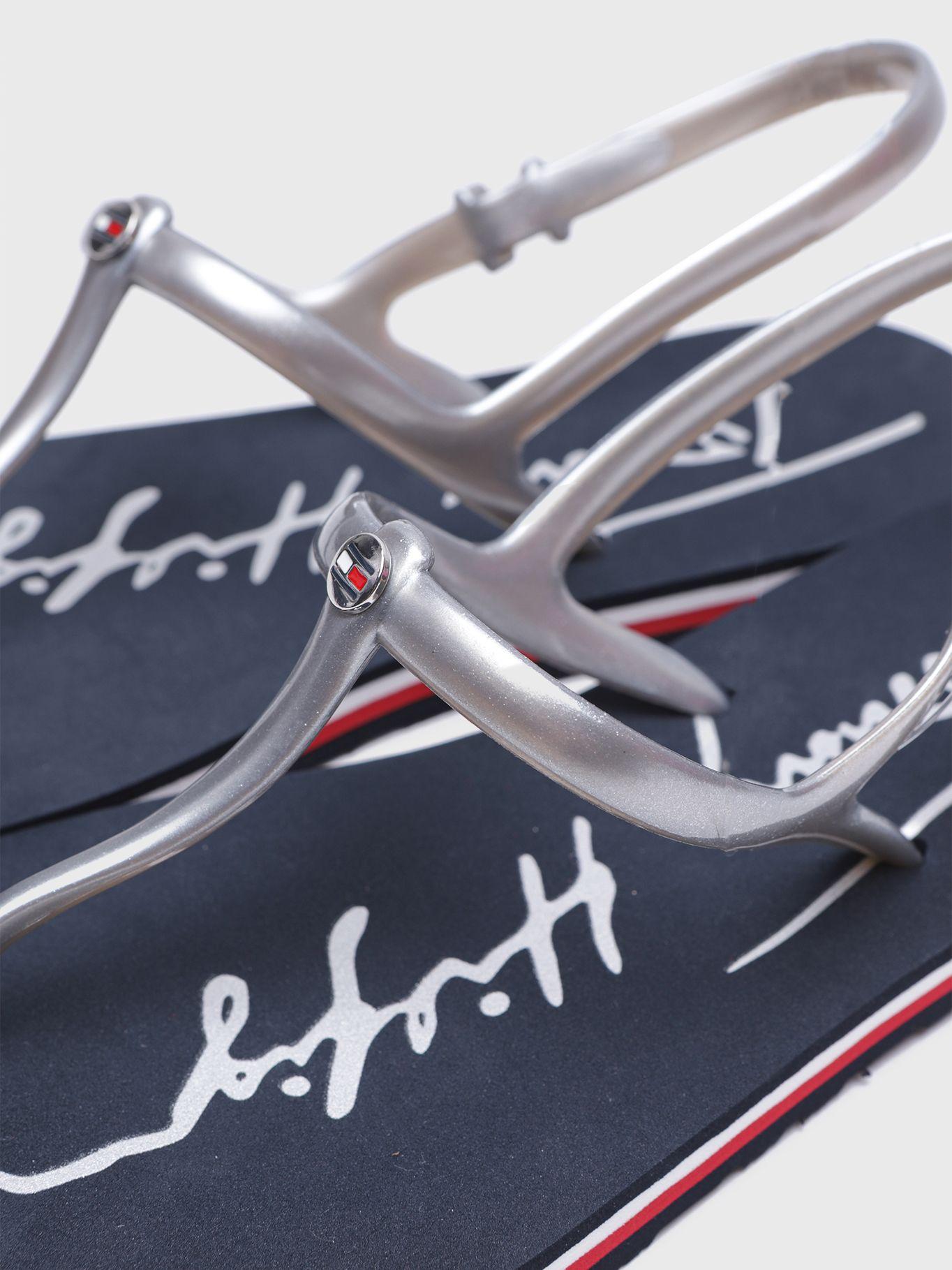 Sandalias T-Bar Logo Azul Tommy Hilfiger-3