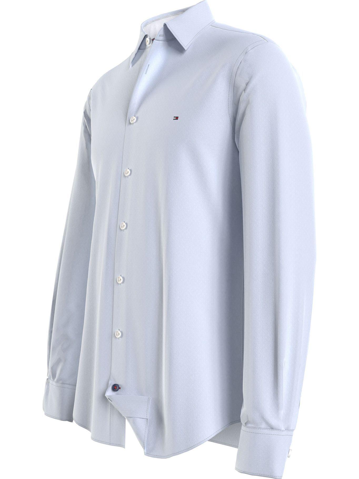 Camisa Print De Puntos Y Rombos Celeste Tommy Hilfiger-2