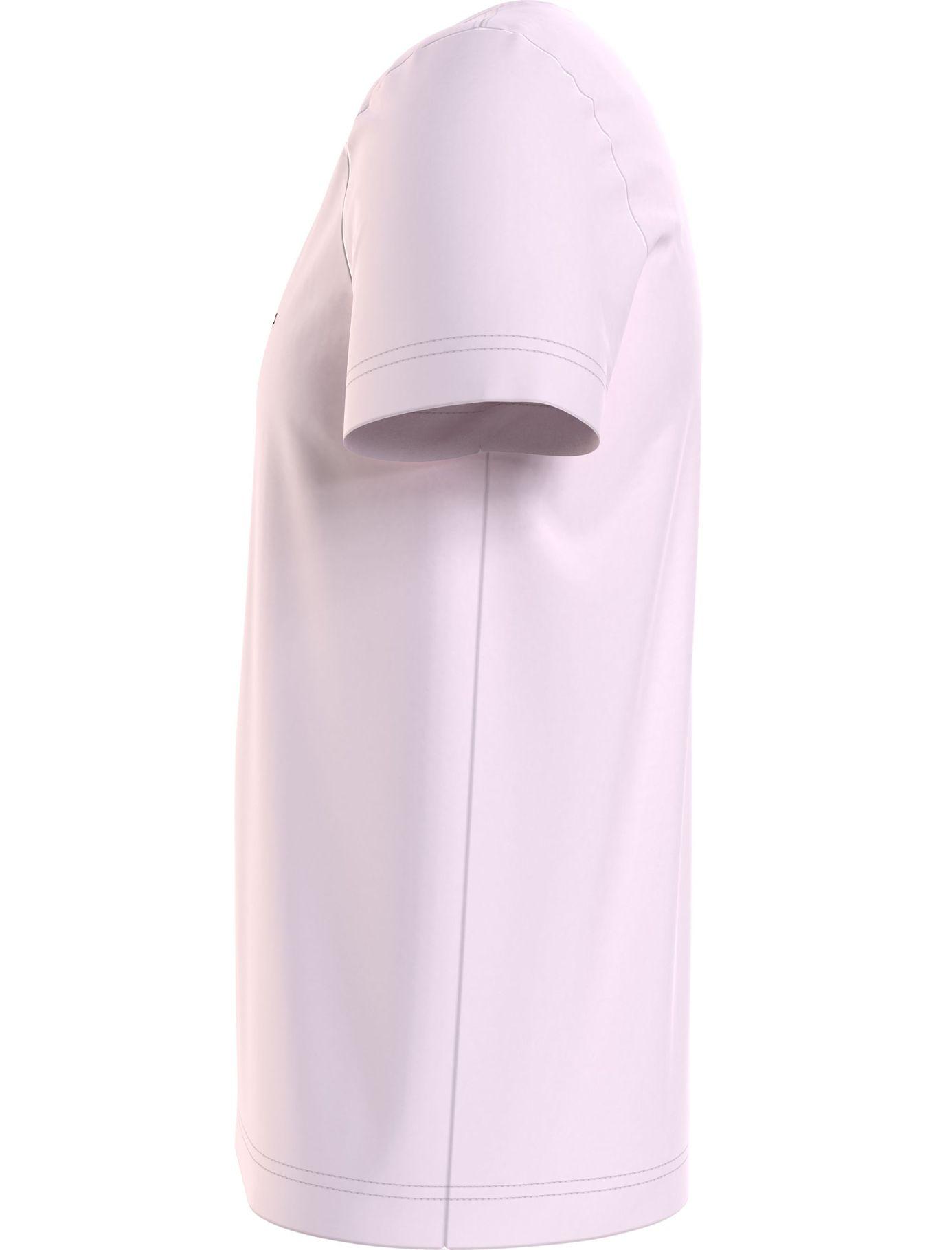 Polera Essential Cotton V-Neck Slim Fit Rosado Tommy Hilfiger-3