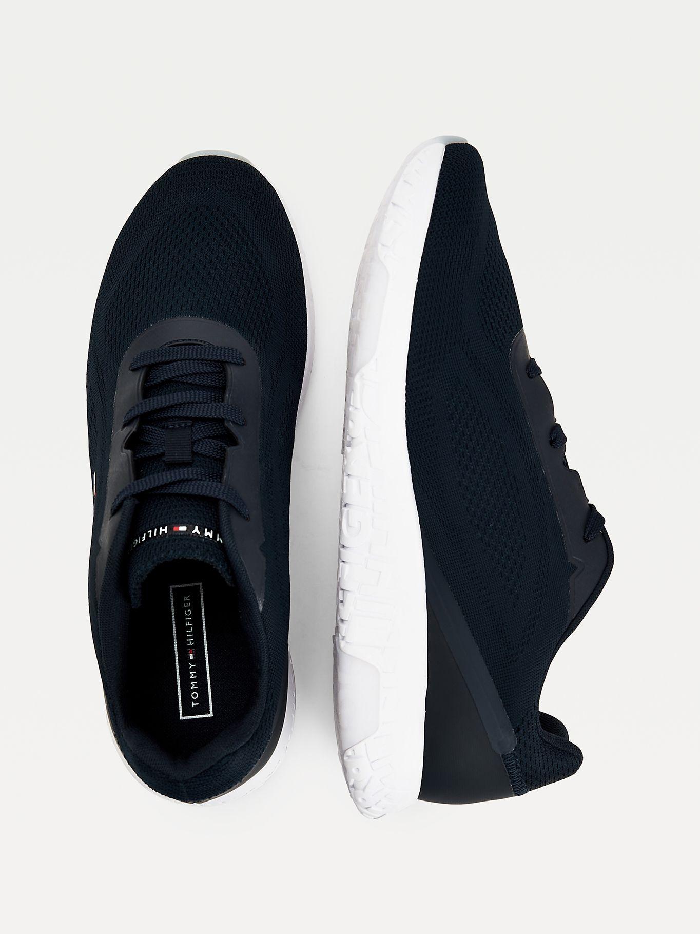 Zapatilla Ligeras Con Malla Técnica Azul Tommy Hilfiger-1