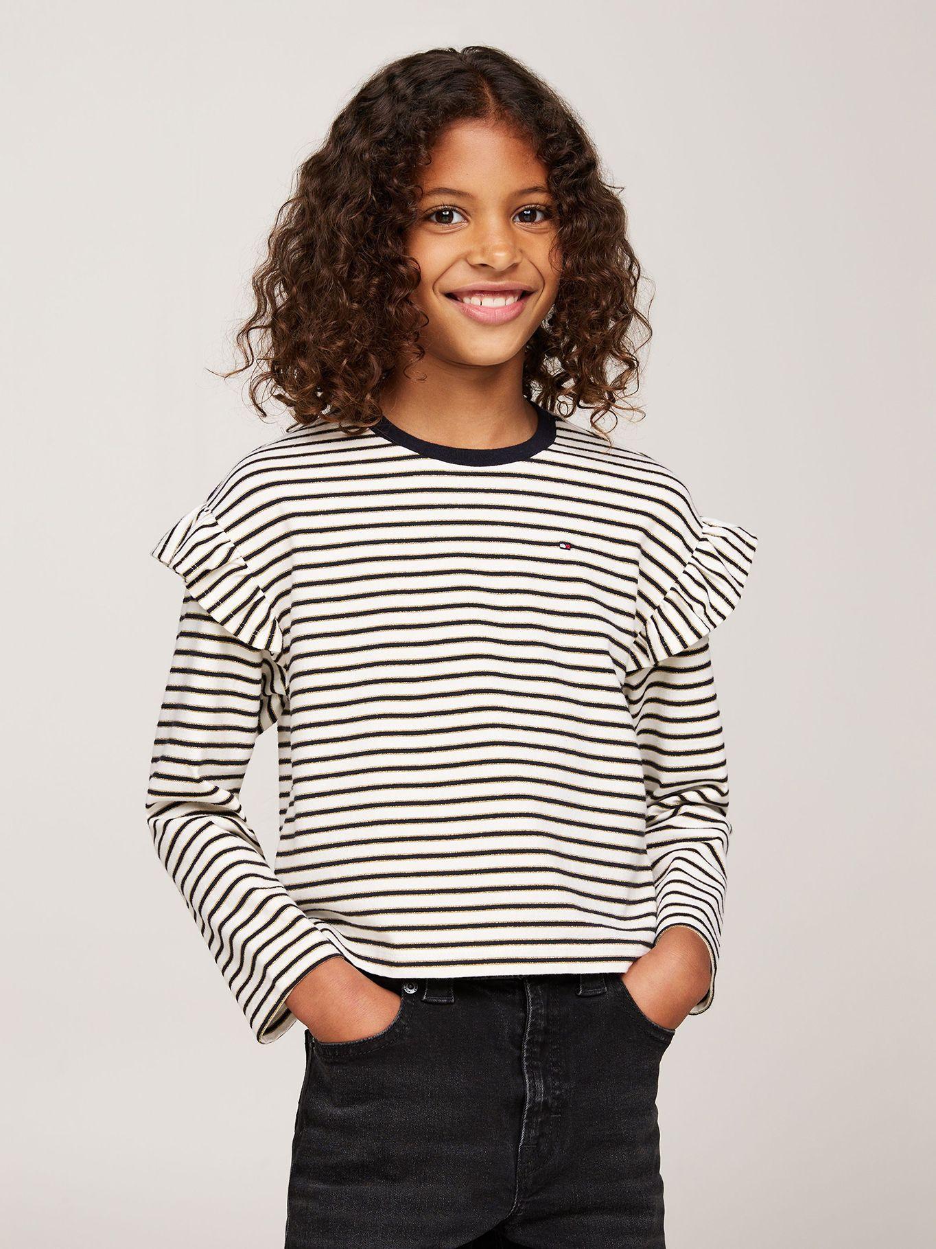 Polera Lurex Stripe Con Logo Multicolor Tommy Hilfiger-0
