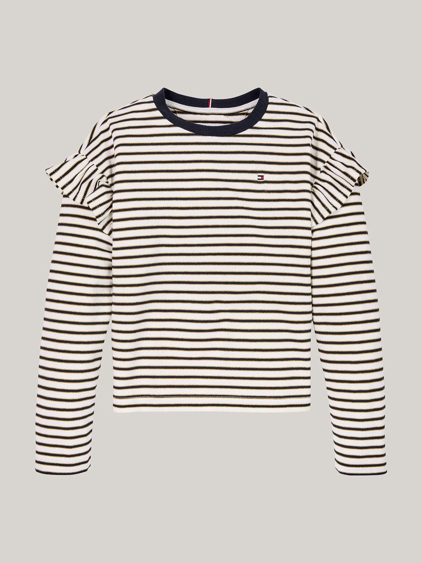 Polera Lurex Stripe Con Logo Multicolor Tommy Hilfiger-4