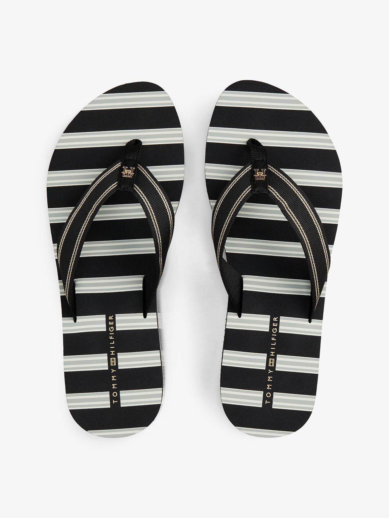 Sandalias Con Suela Dentada Negro Tommy Hilfiger-3