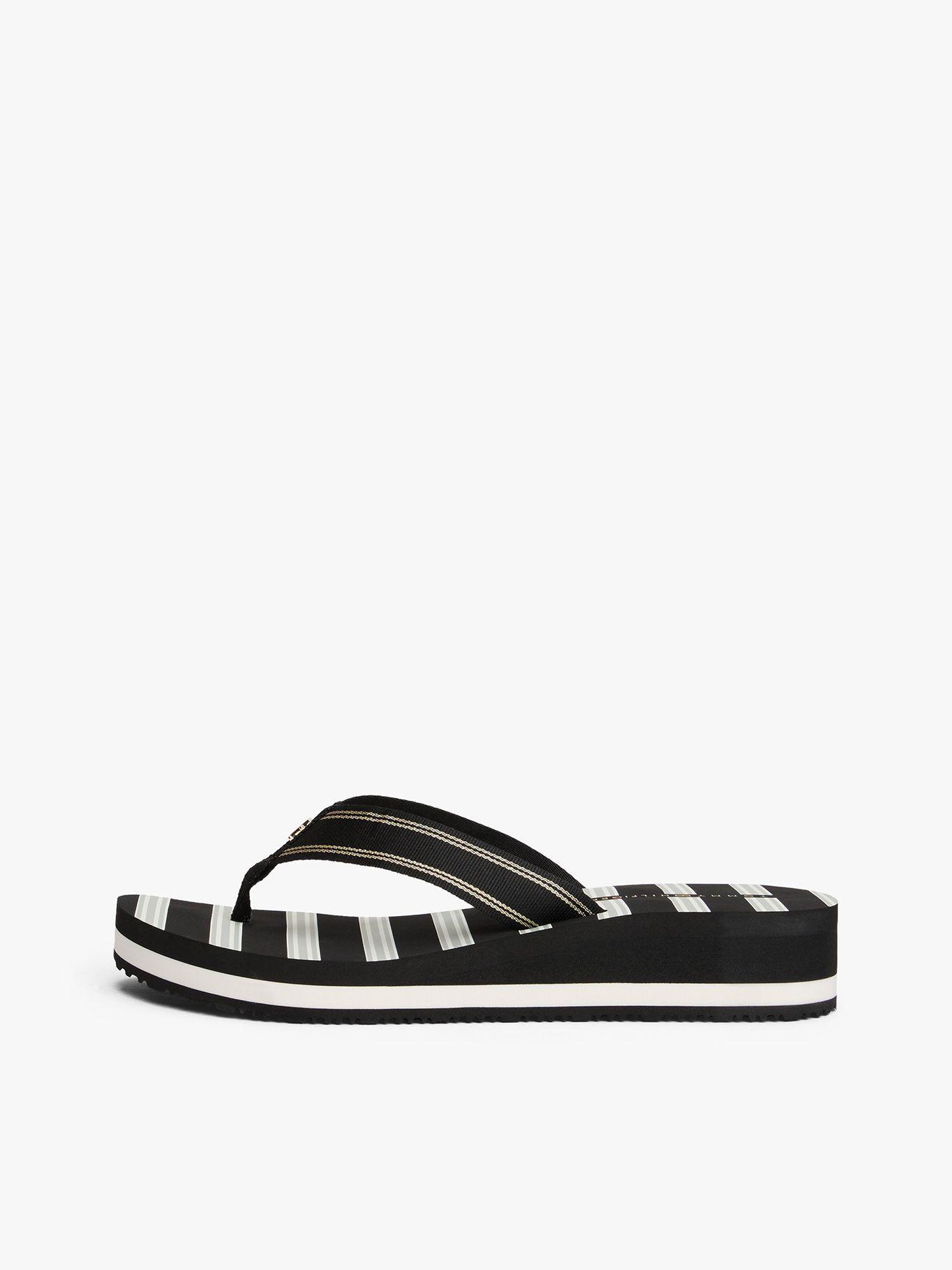 Sandalias Con Suela Dentada Negro Tommy Hilfiger-6