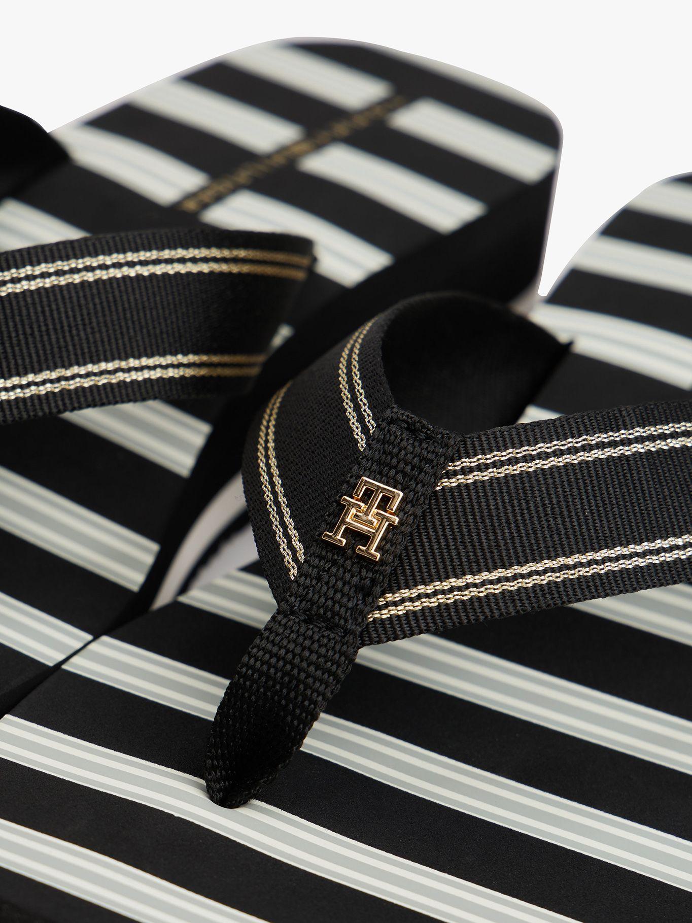 Sandalias Con Suela Dentada Negro Tommy Hilfiger-7