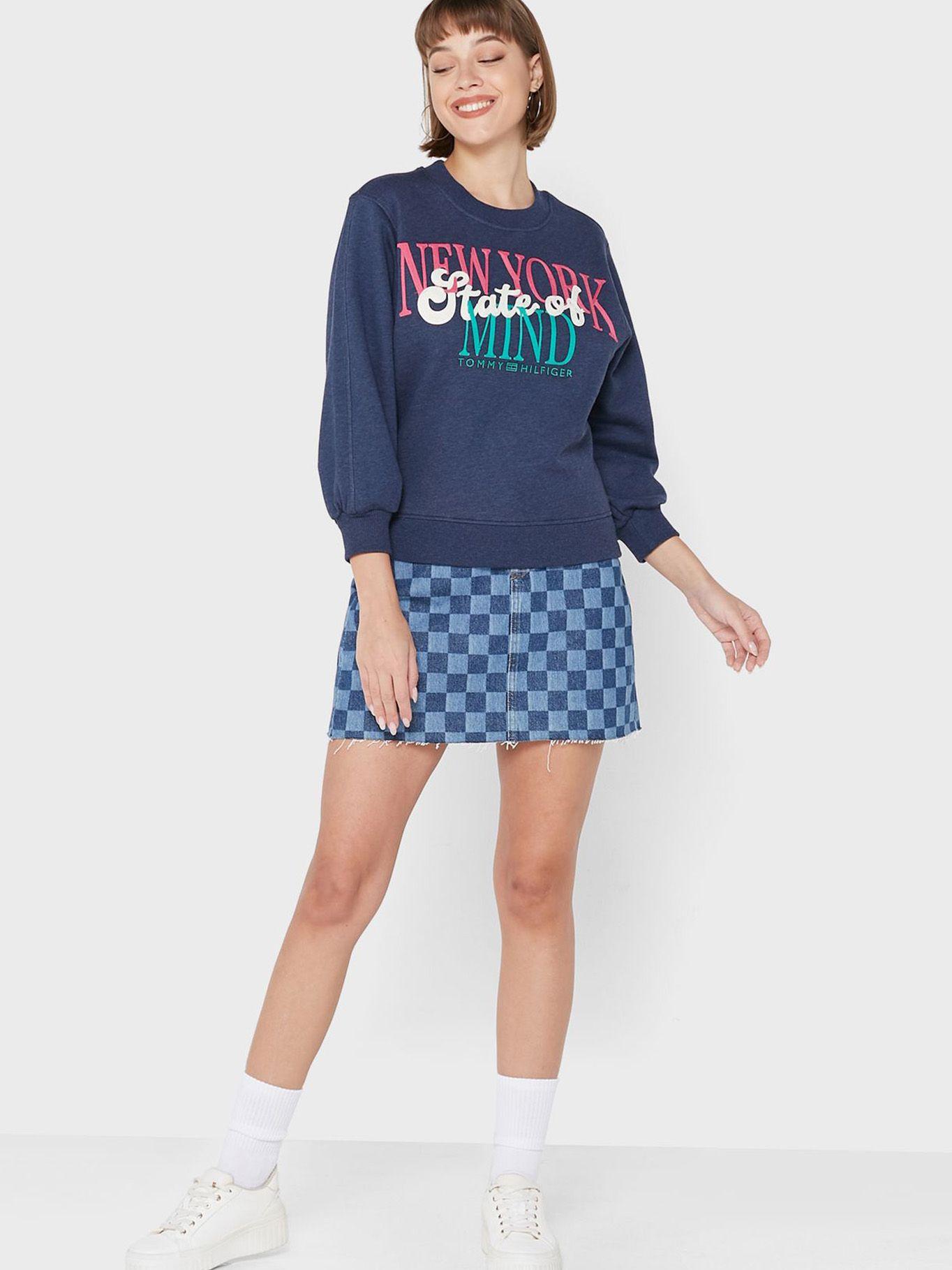 Polerón State Of Mind Logo Azul Tommy Hilfiger-3