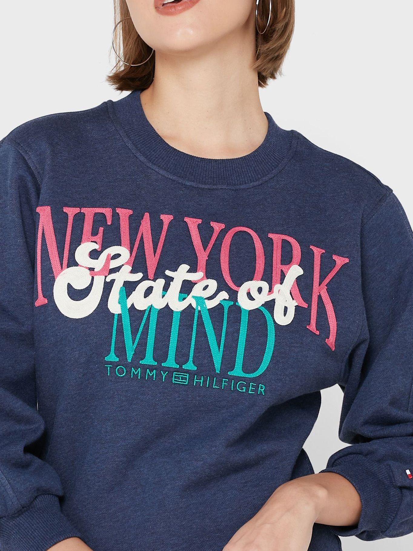 Polerón State Of Mind Logo Azul Tommy Hilfiger-2