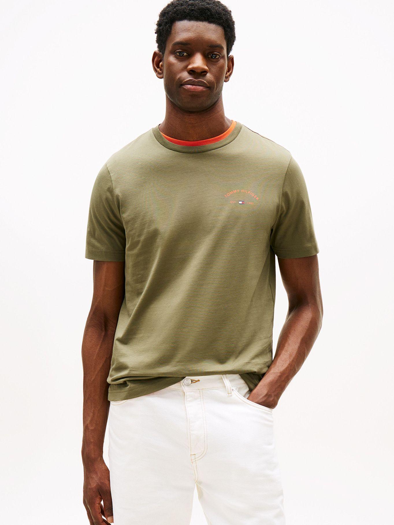 Polera Con Logo Hotel Verde PLI Tommy Hilfiger-0