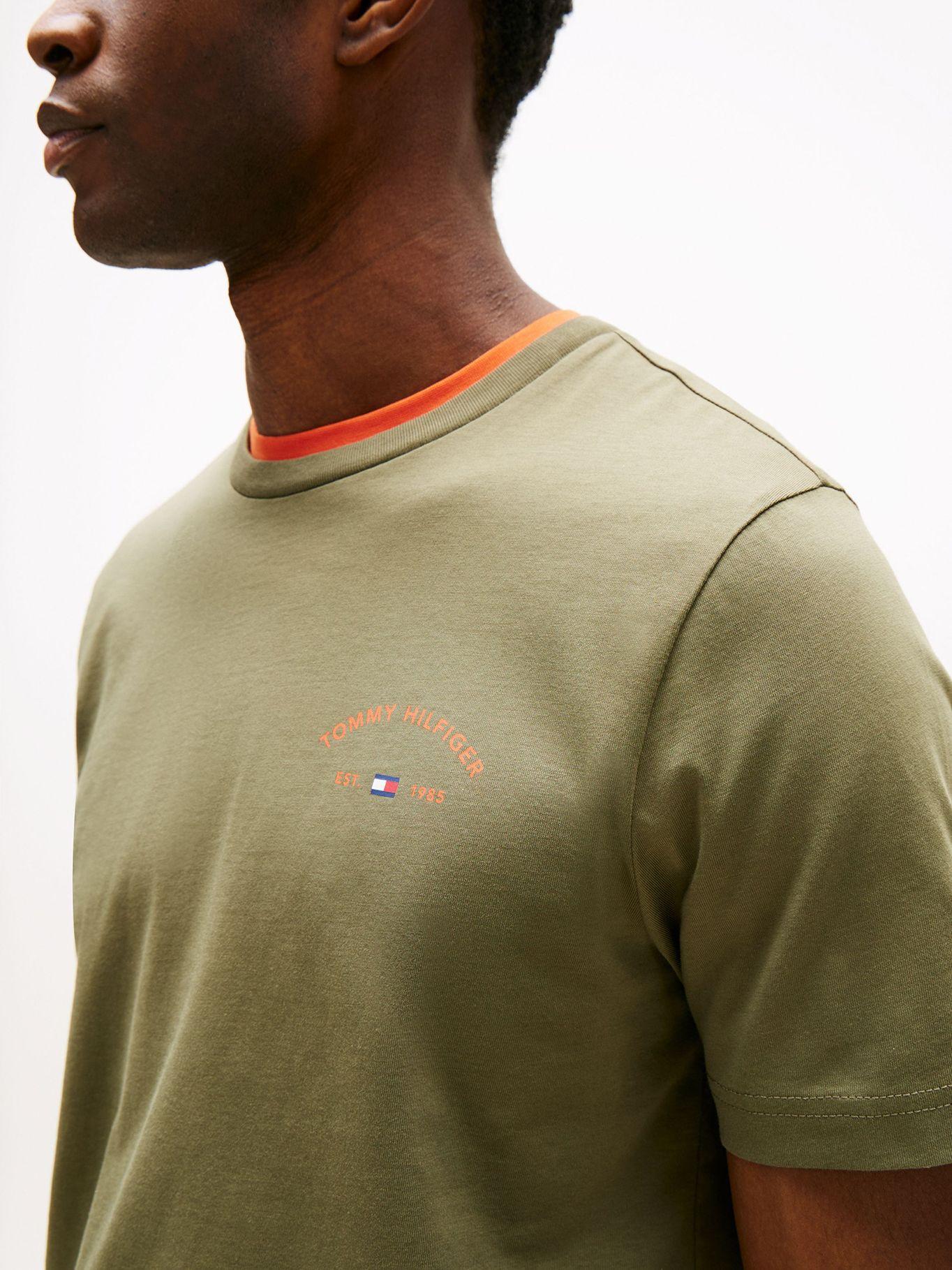 Polera Con Logo Hotel Verde PLI Tommy Hilfiger-3