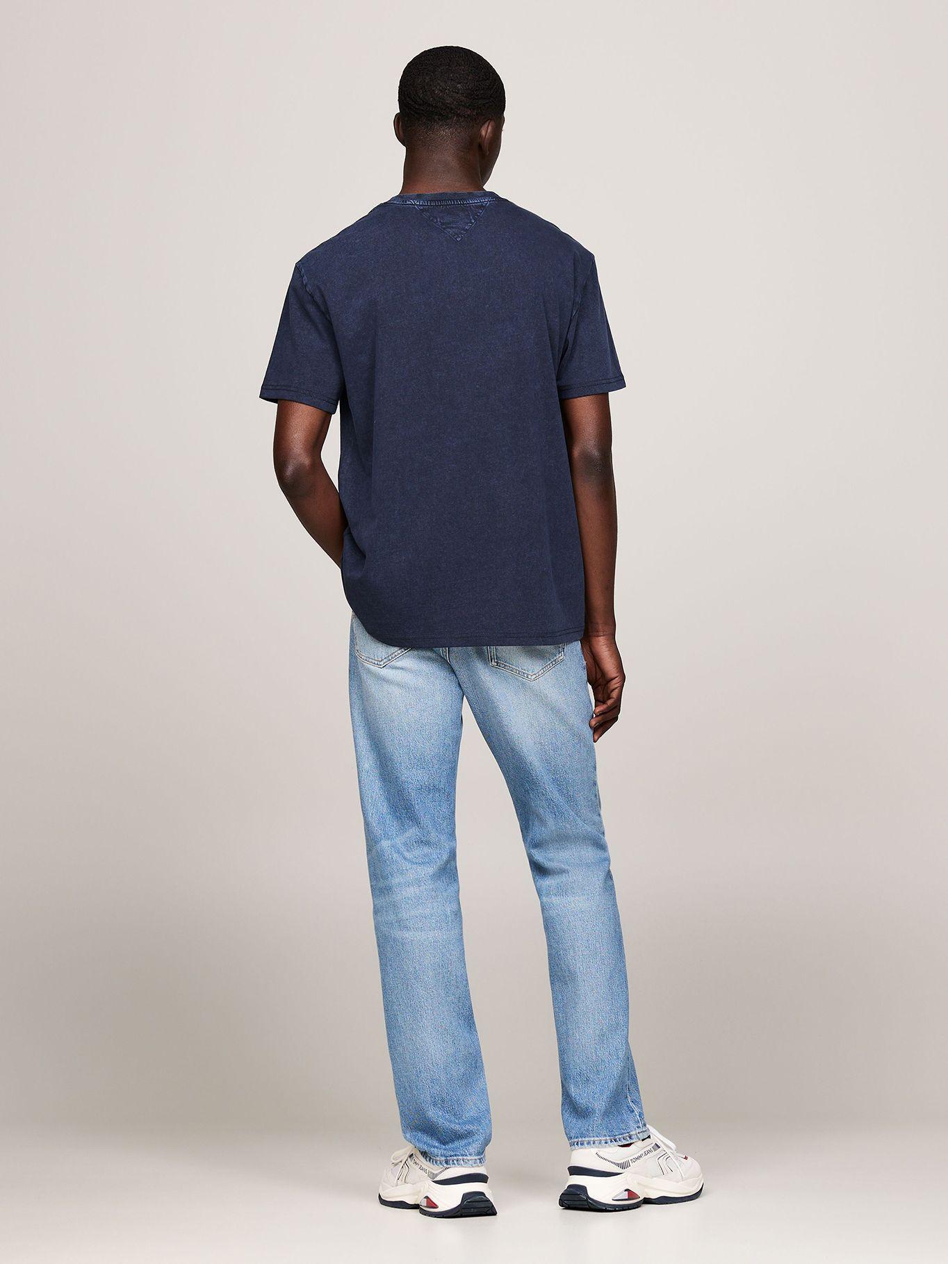 Polera Archive Con Logo Regular Fit Azul Tommy Jeans-2