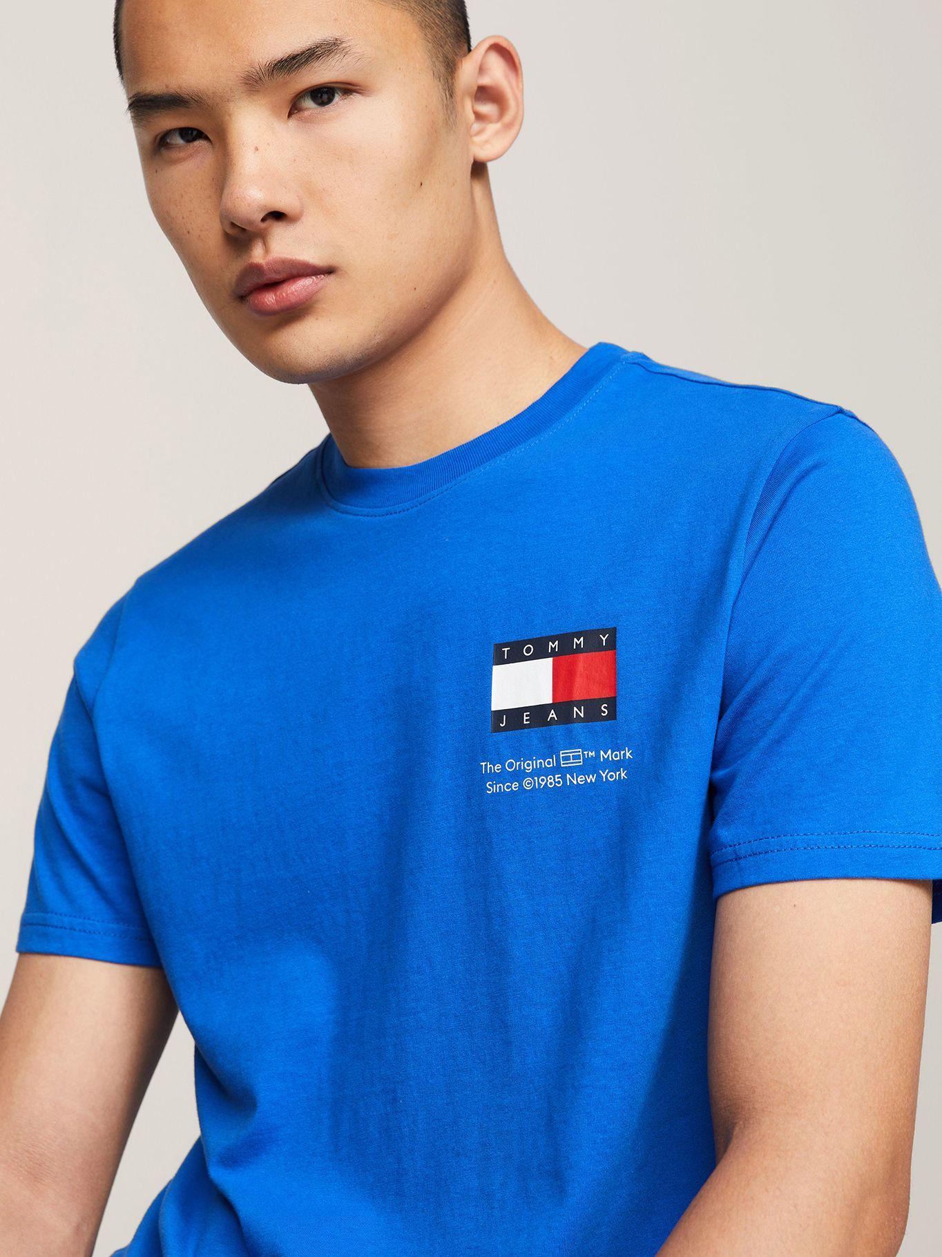 Polera Essential y Logo Azul Tommy Jeans-3