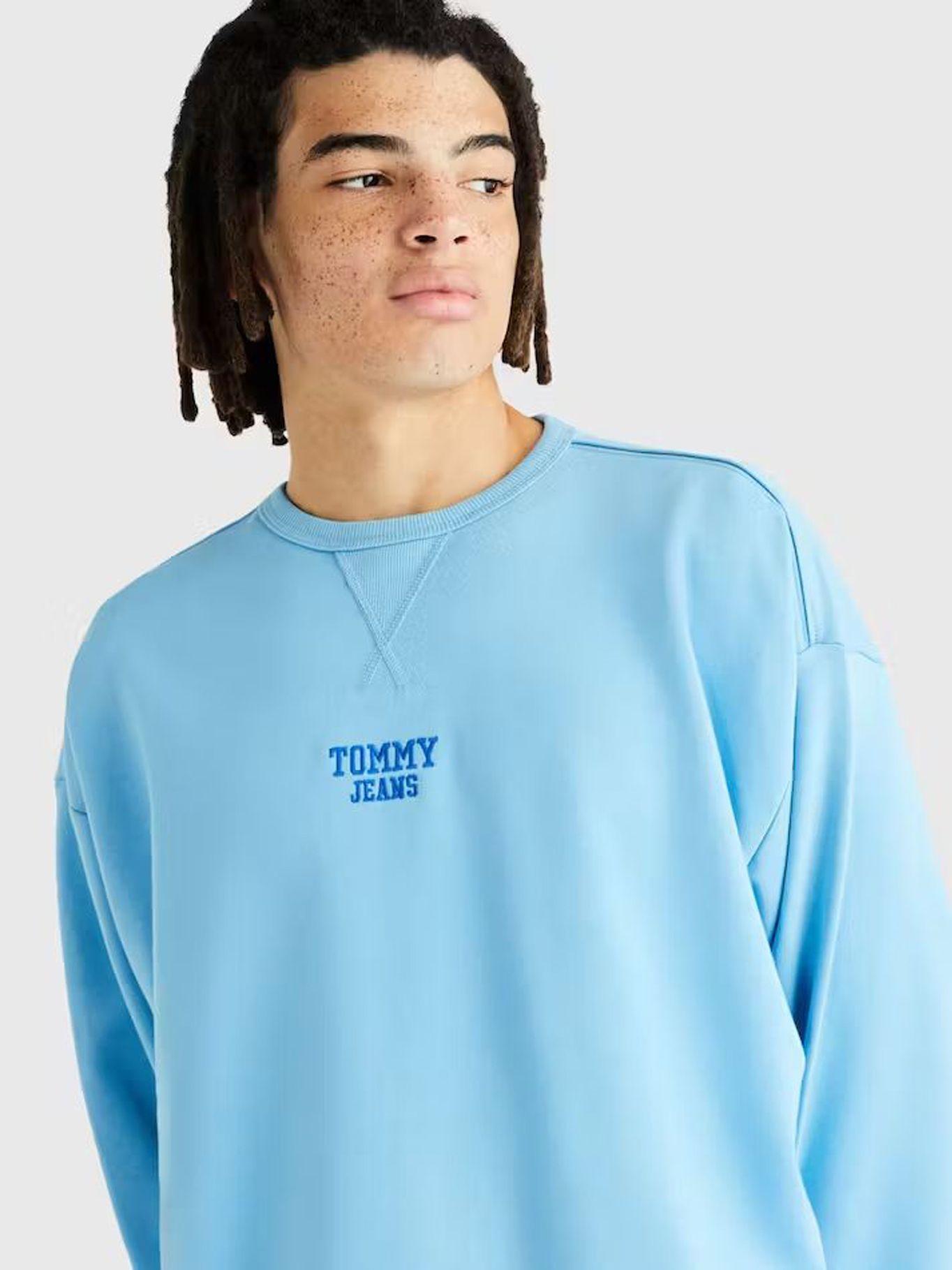 Polerón Relaxed Modern Boxy Celeste Tommy Jeans-3