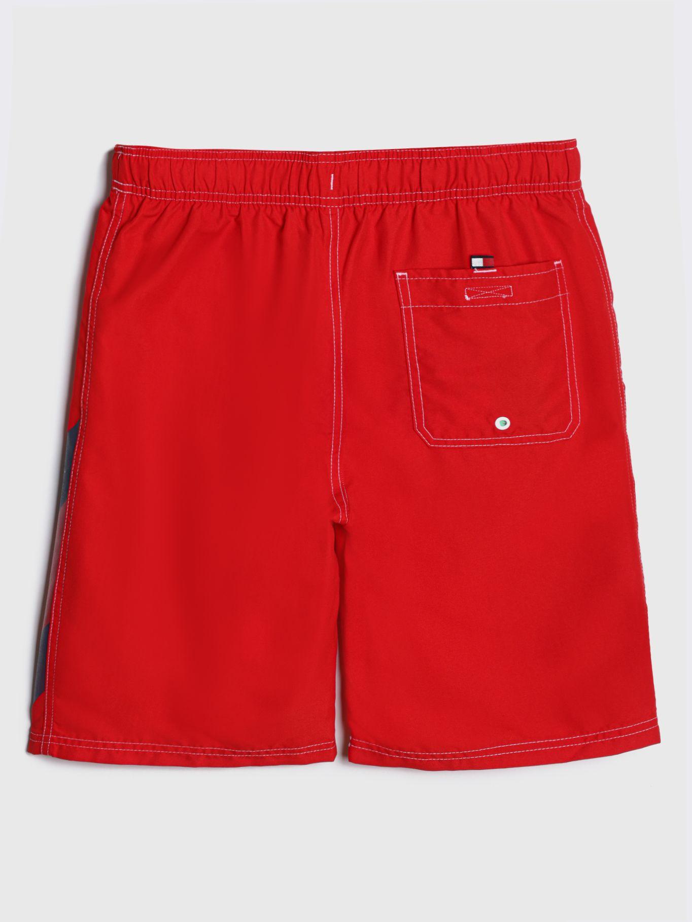 Traje De Baño Con Logo Flag Rojo Tommy Hilfiger-1