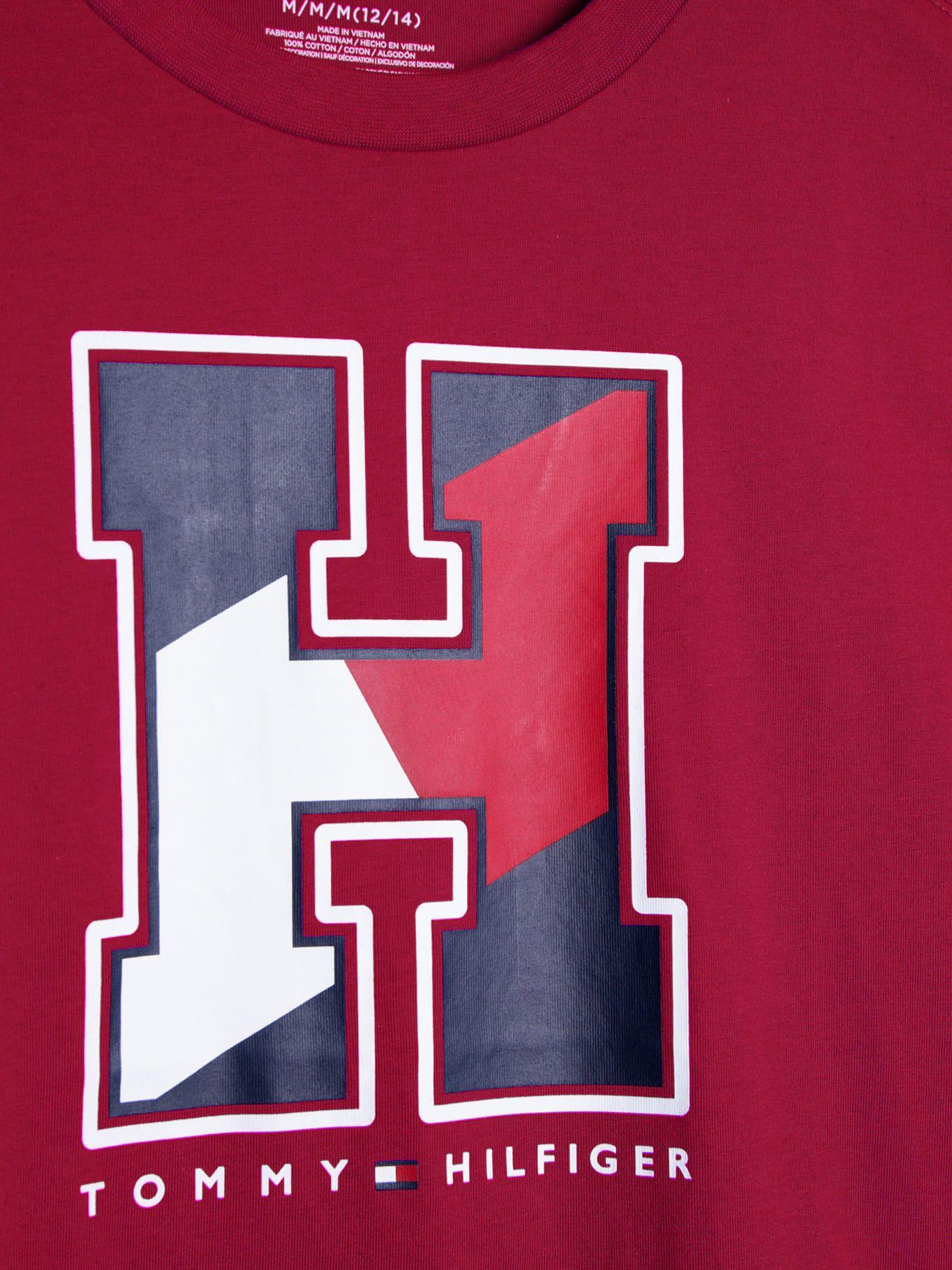 Polera Graphic Con Logo Rojo Tommy Hilfiger-2