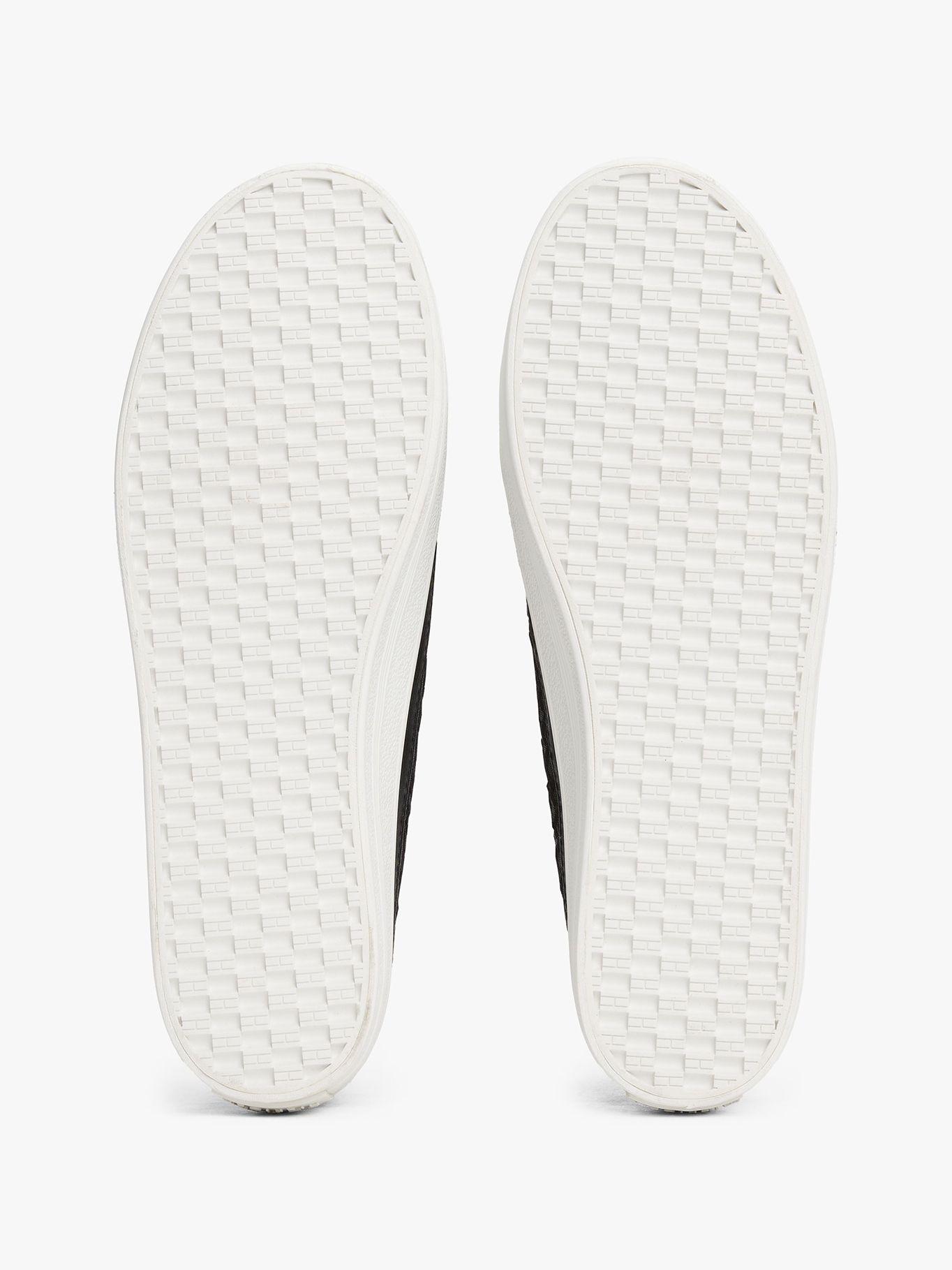 Zapatillas Con Monogramas Bordados Negro Tommy Hilfiger-3