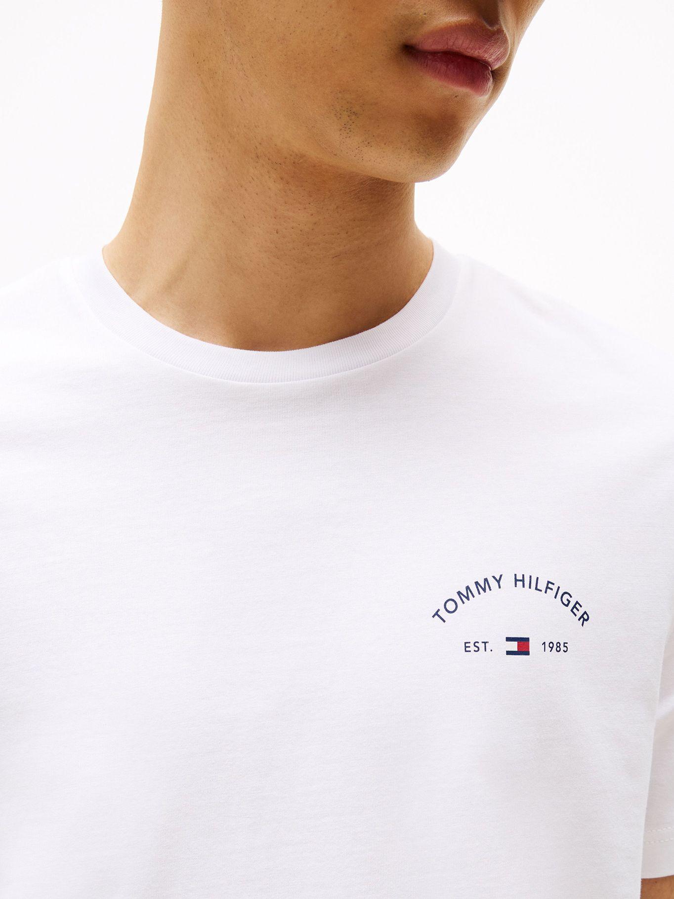 Polera Con Logo Hotel Blanco YBR Tommy Hilfiger-3