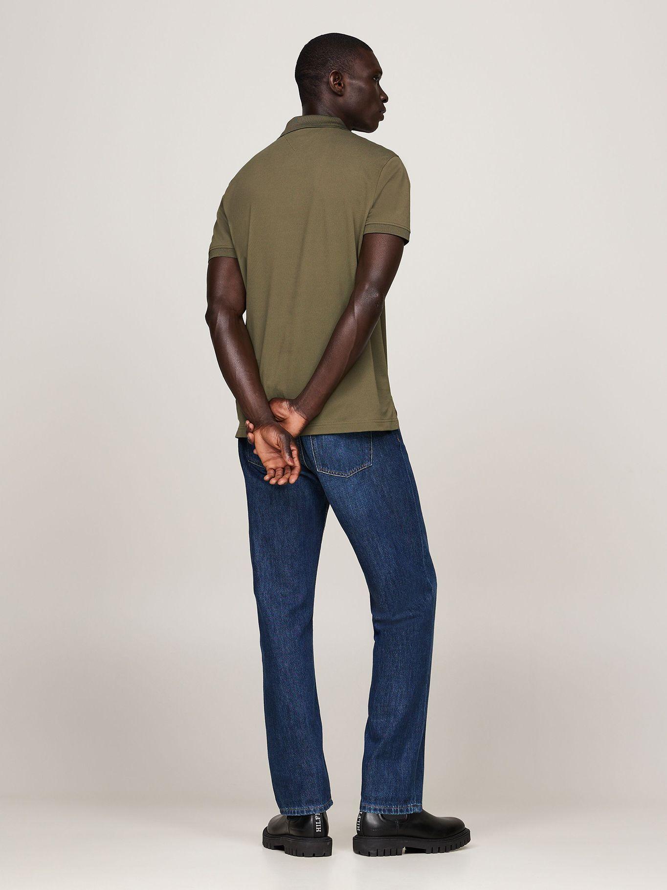 Polo Flex De Corte Regular Verde Tommy Hilfiger-2
