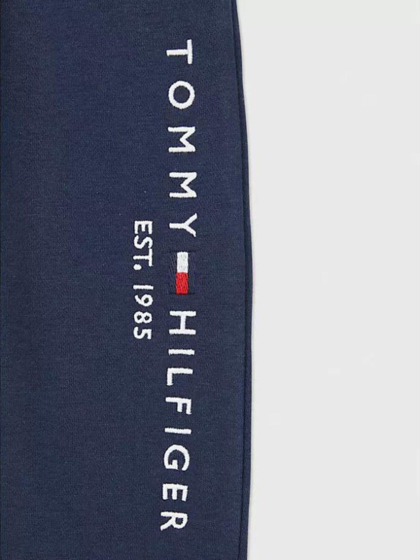JOGGER ESSENTIAL LOGO AZUL TOMMY HILFIGER-2