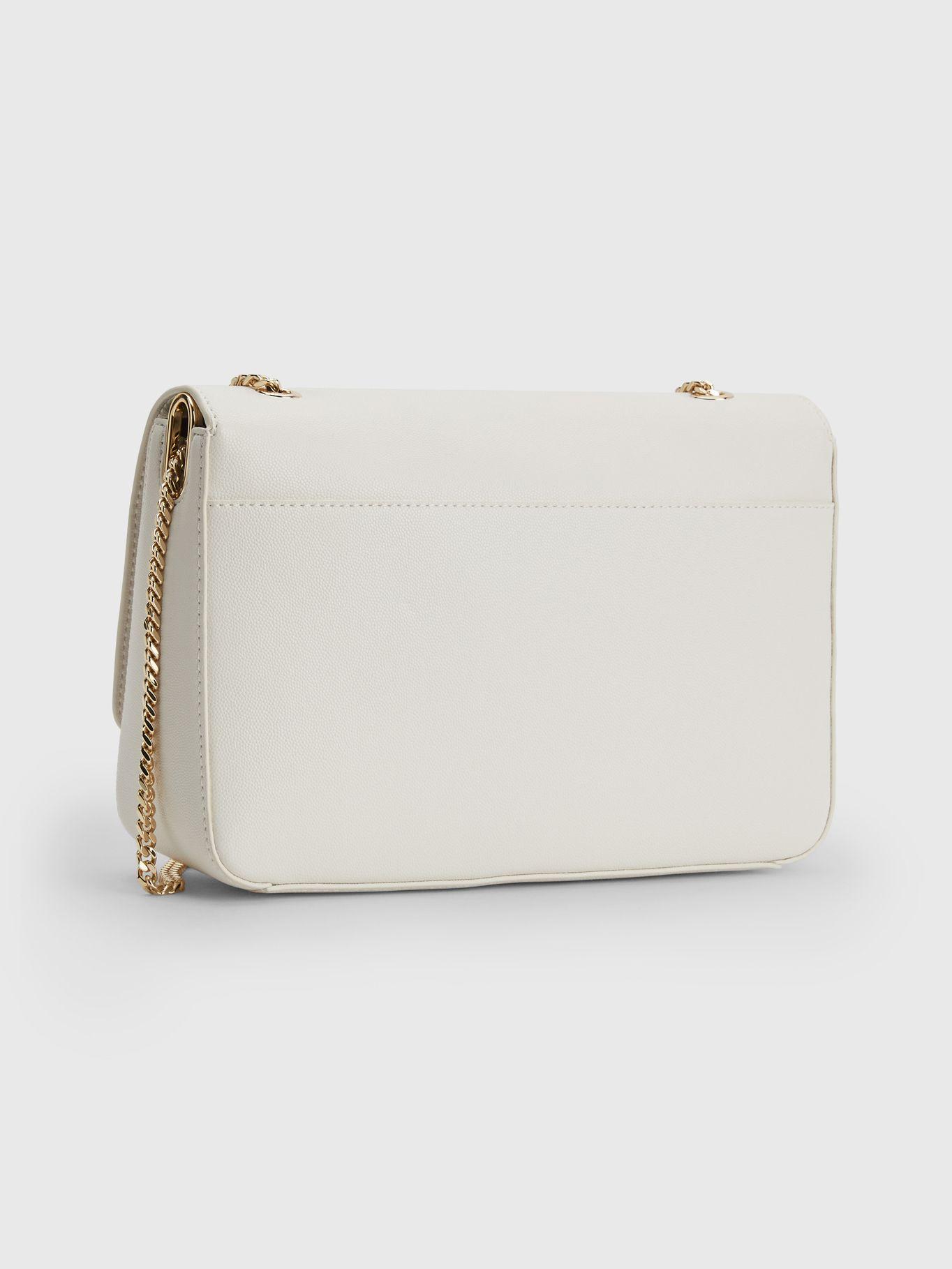 Bandolera Timeless Flap Blanco Tommy Hilfiger-4