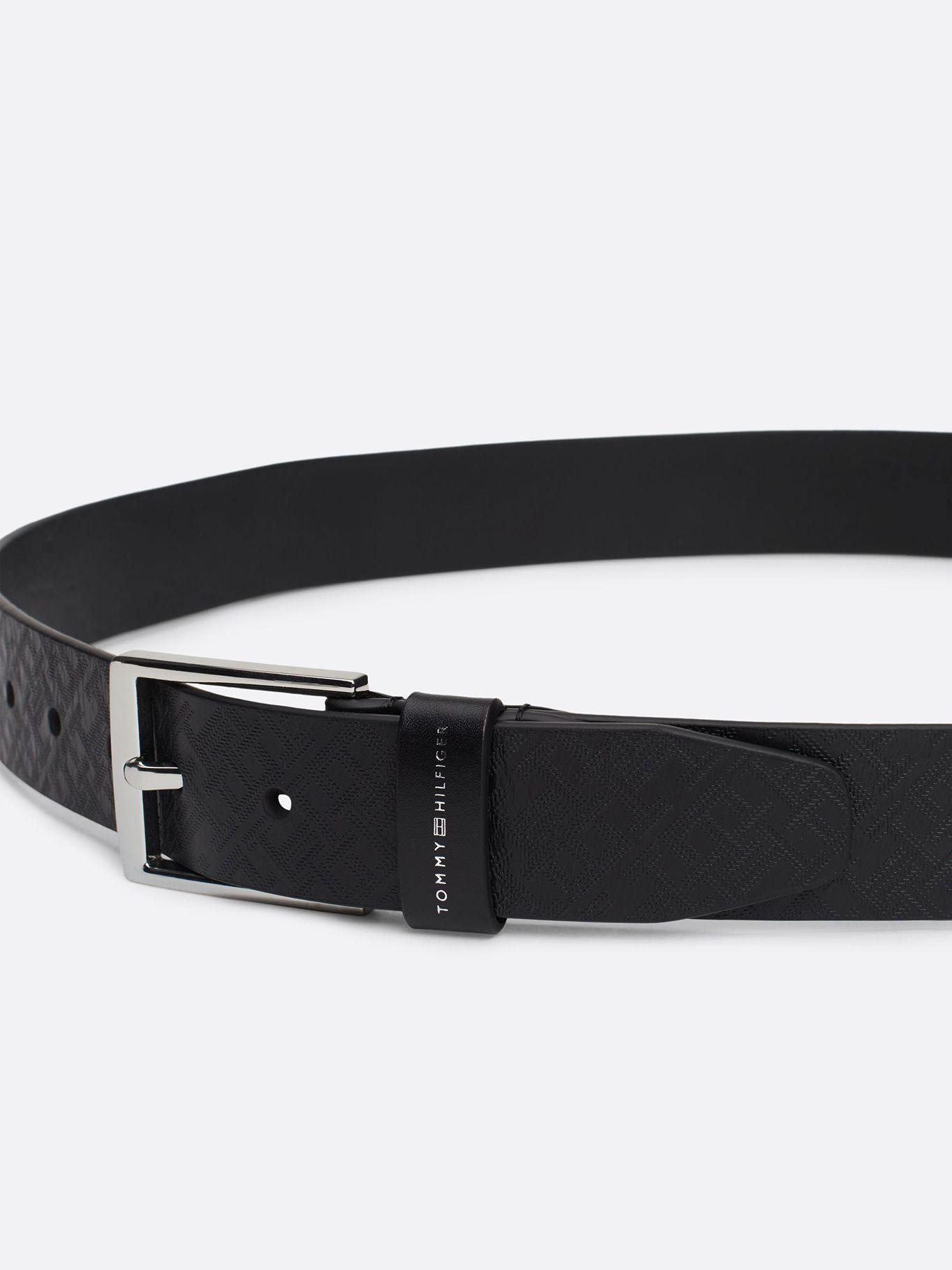 Cinturón Business Monogram Negro Tommy Hilfiger-2