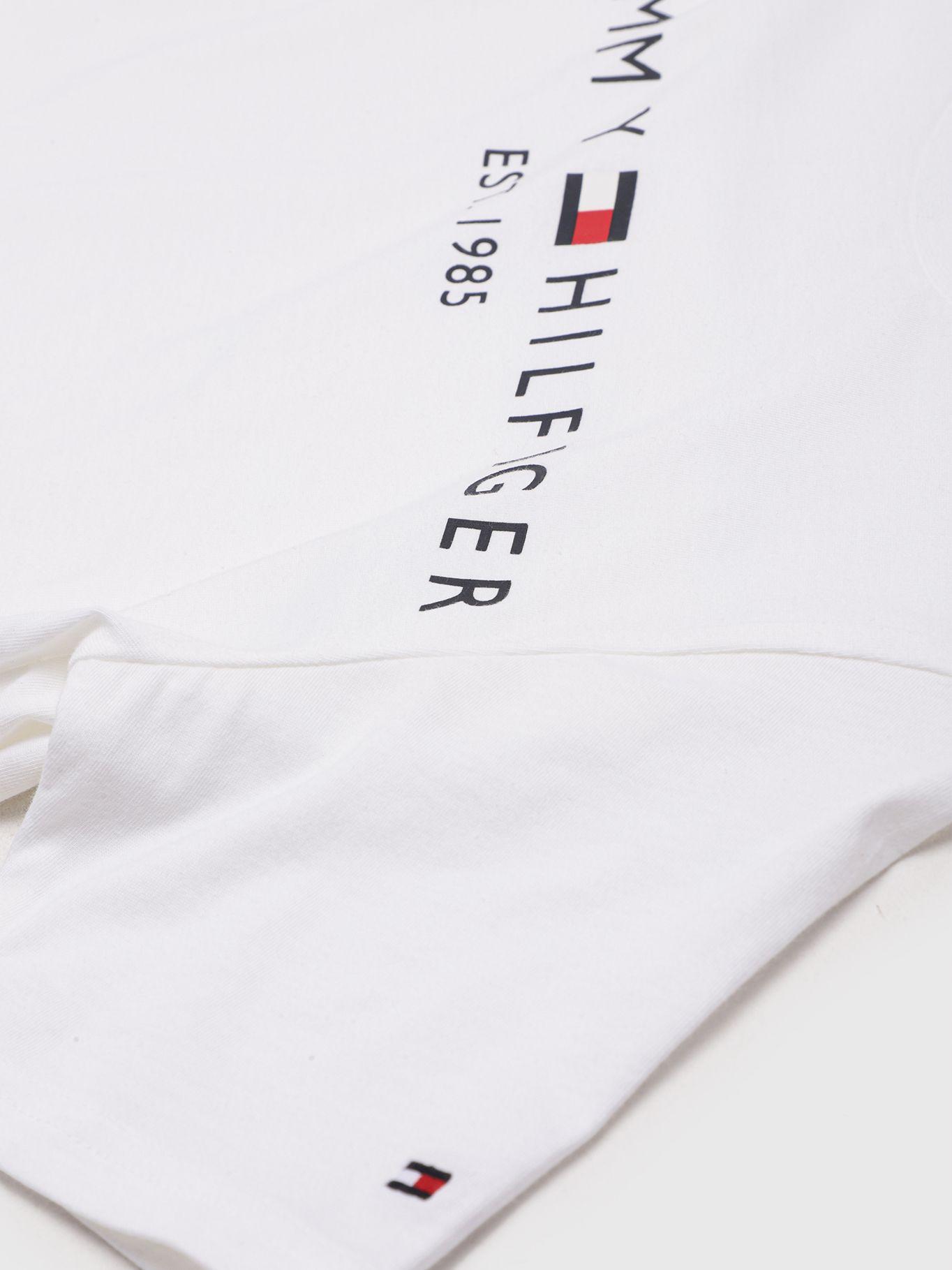 Polera Con Logo Est.1985 Blanco Tommy Hilfiger-3