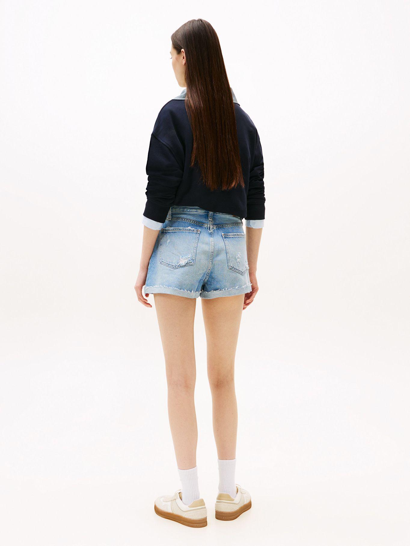 Short Denim Con Logo Azul Tommy Jeans-2