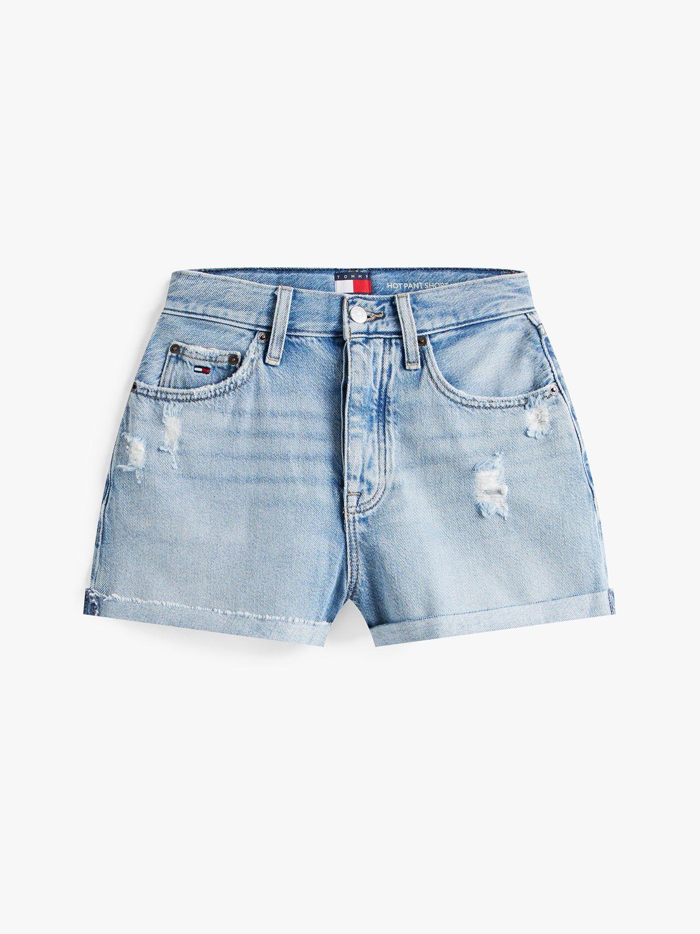 Short Denim Con Logo Azul Tommy Jeans-4
